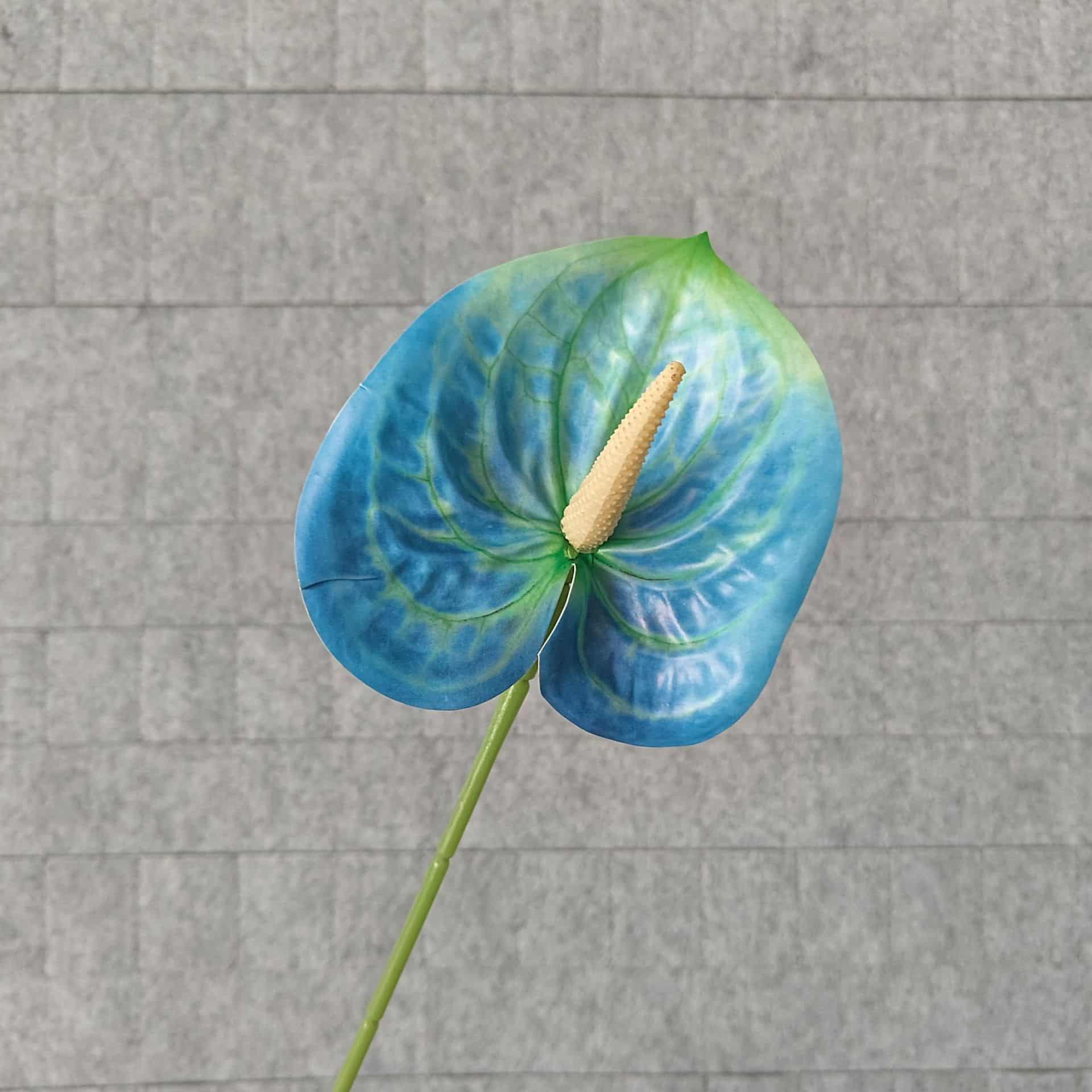 Artificial anthurium flowers