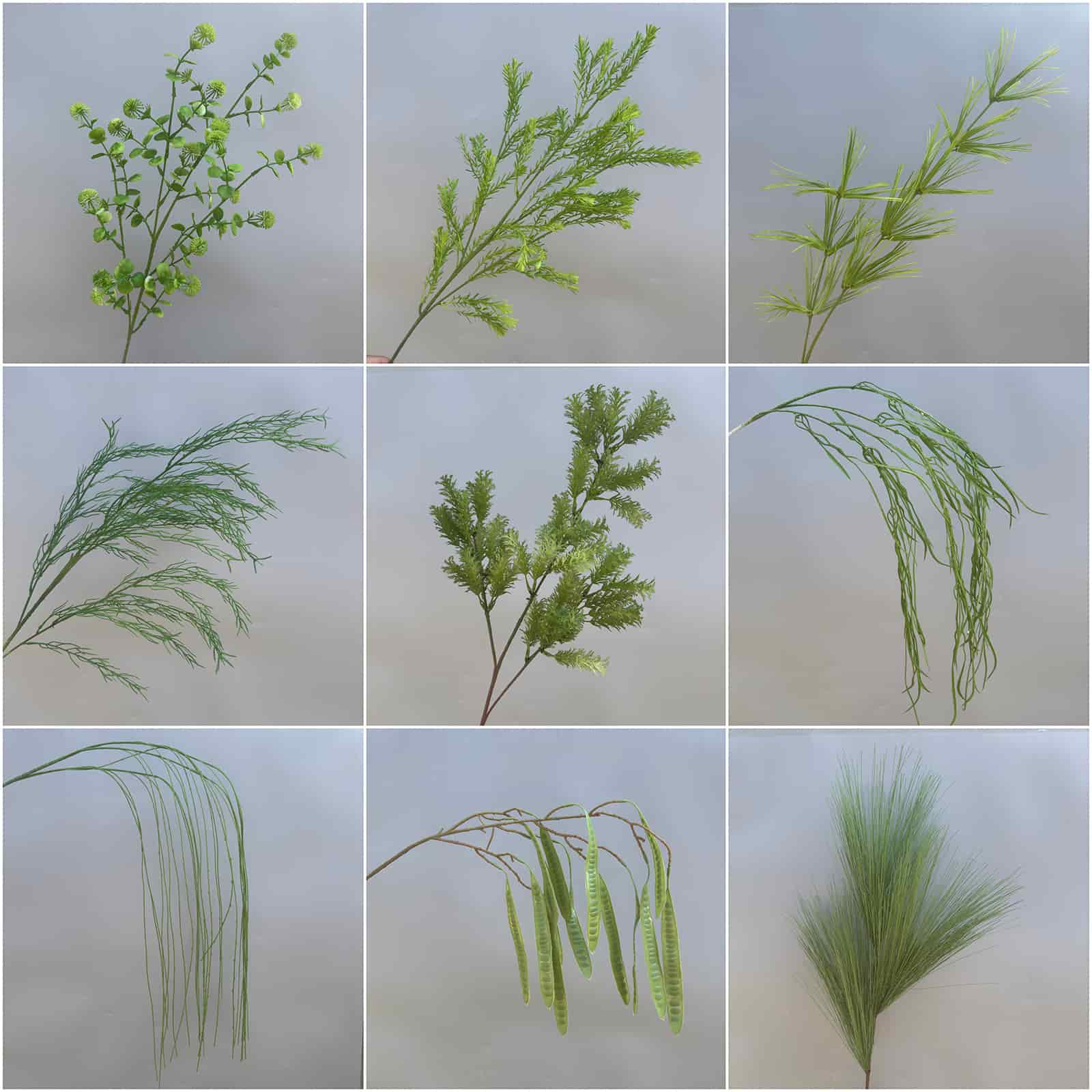 Green forest series green artificial plant green grass for wedding event decoration