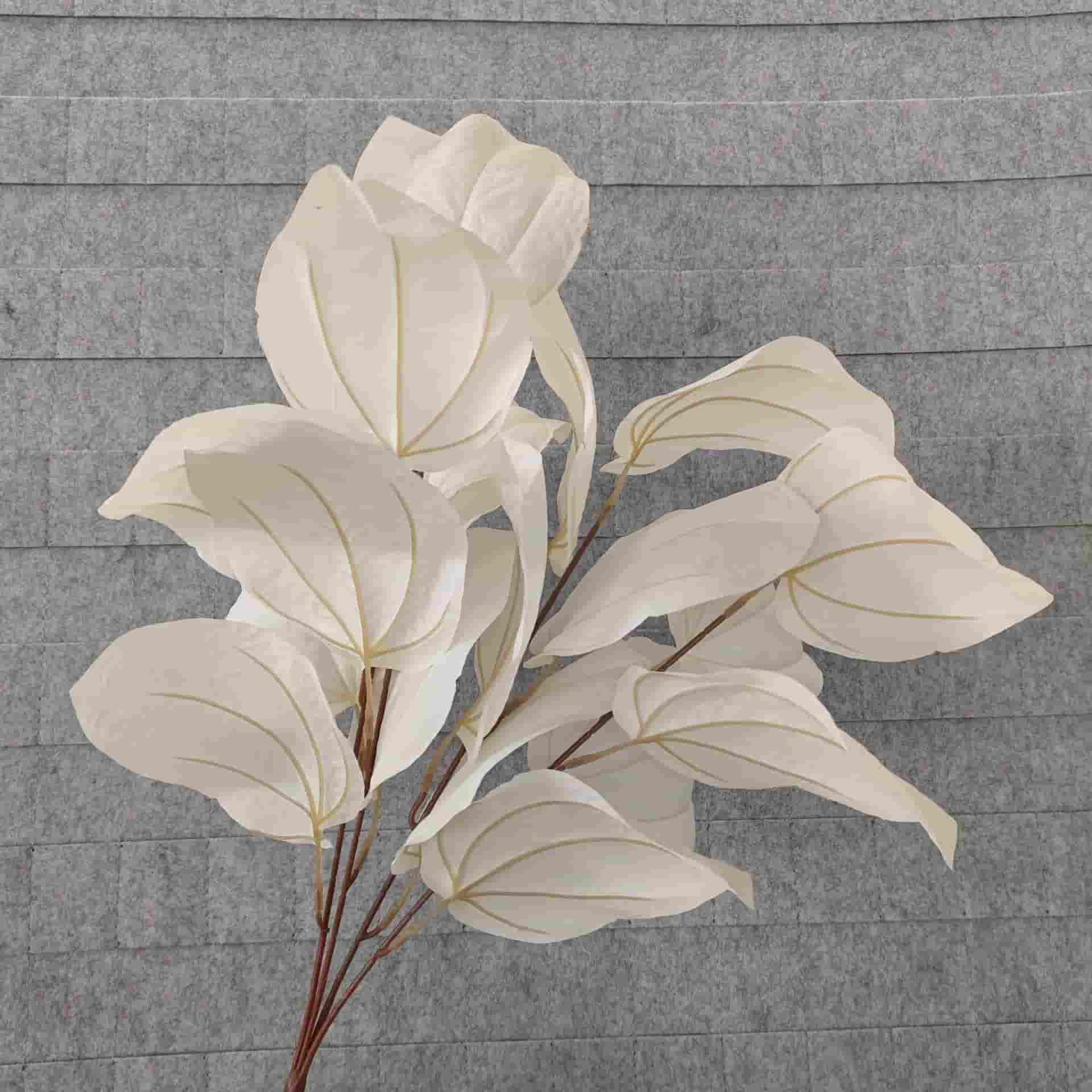 White wedding flower rose Phalaenopsis lily full of hydrangea fake flower white real flower