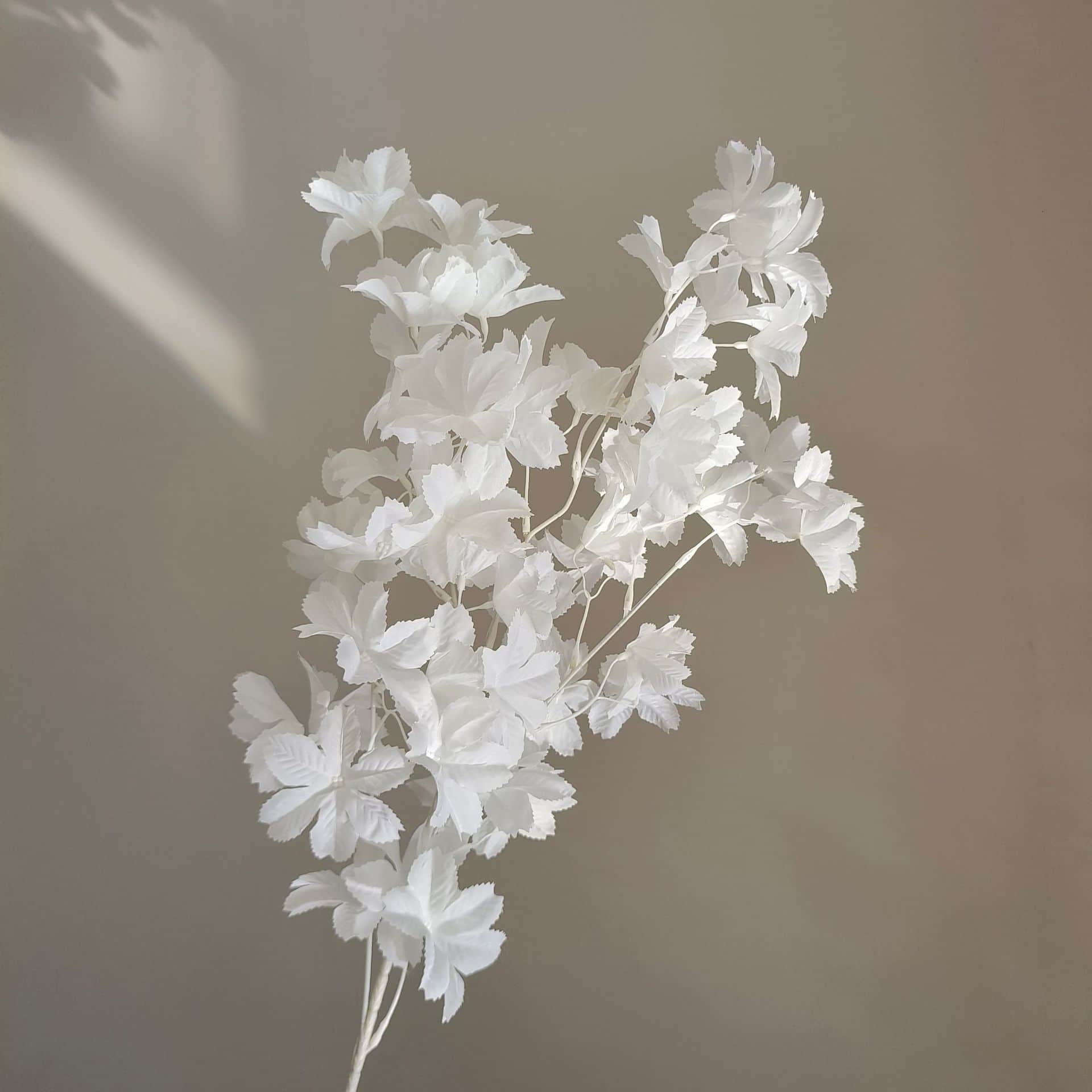 White wedding flower rose Phalaenopsis lily full of hydrangea fake flower white real flower