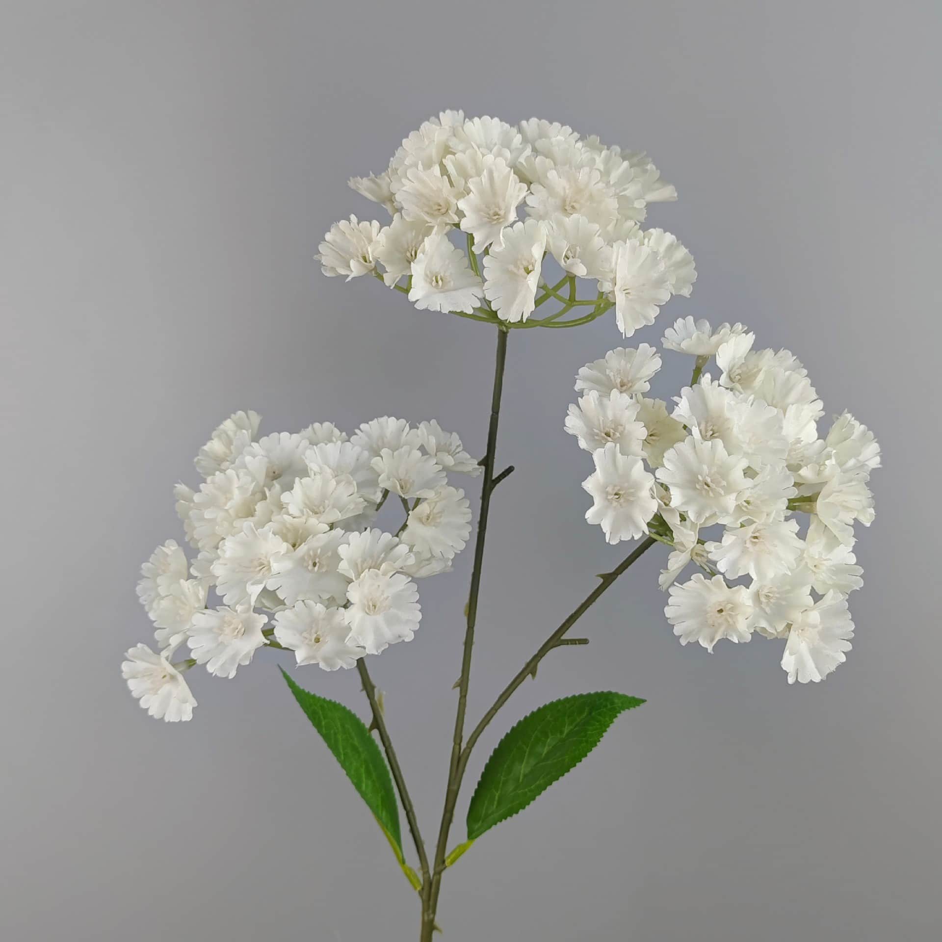 White wedding flower rose Phalaenopsis lily full of hydrangea fake flower white real flower