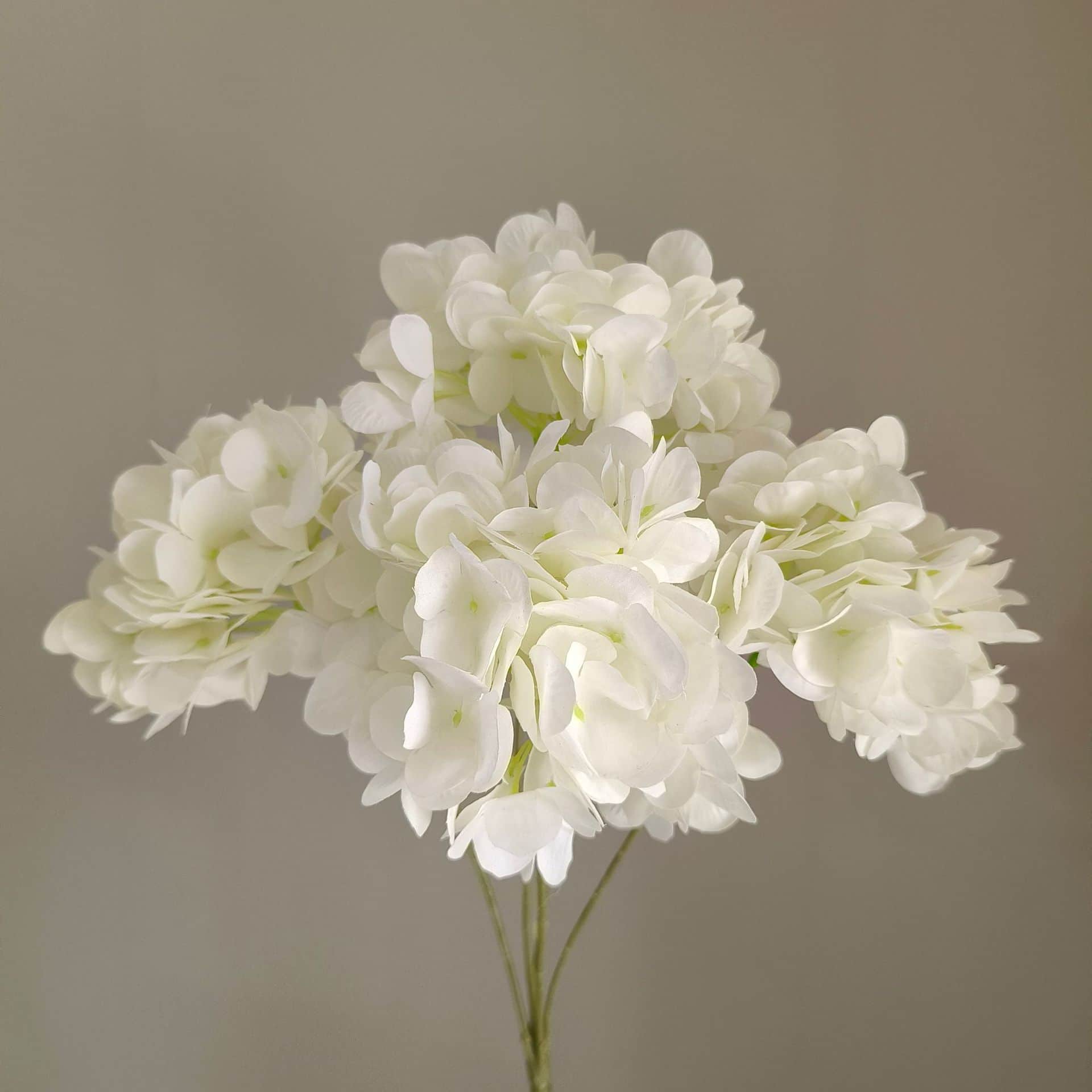 White wedding flower rose Phalaenopsis lily full of hydrangea fake flower white real flower