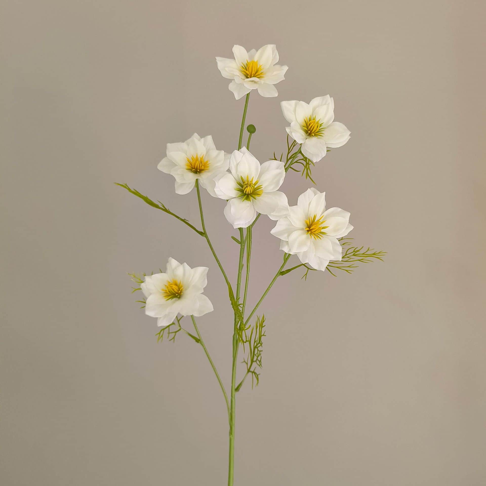 White wedding flower rose Phalaenopsis lily full of hydrangea fake flower white real flower