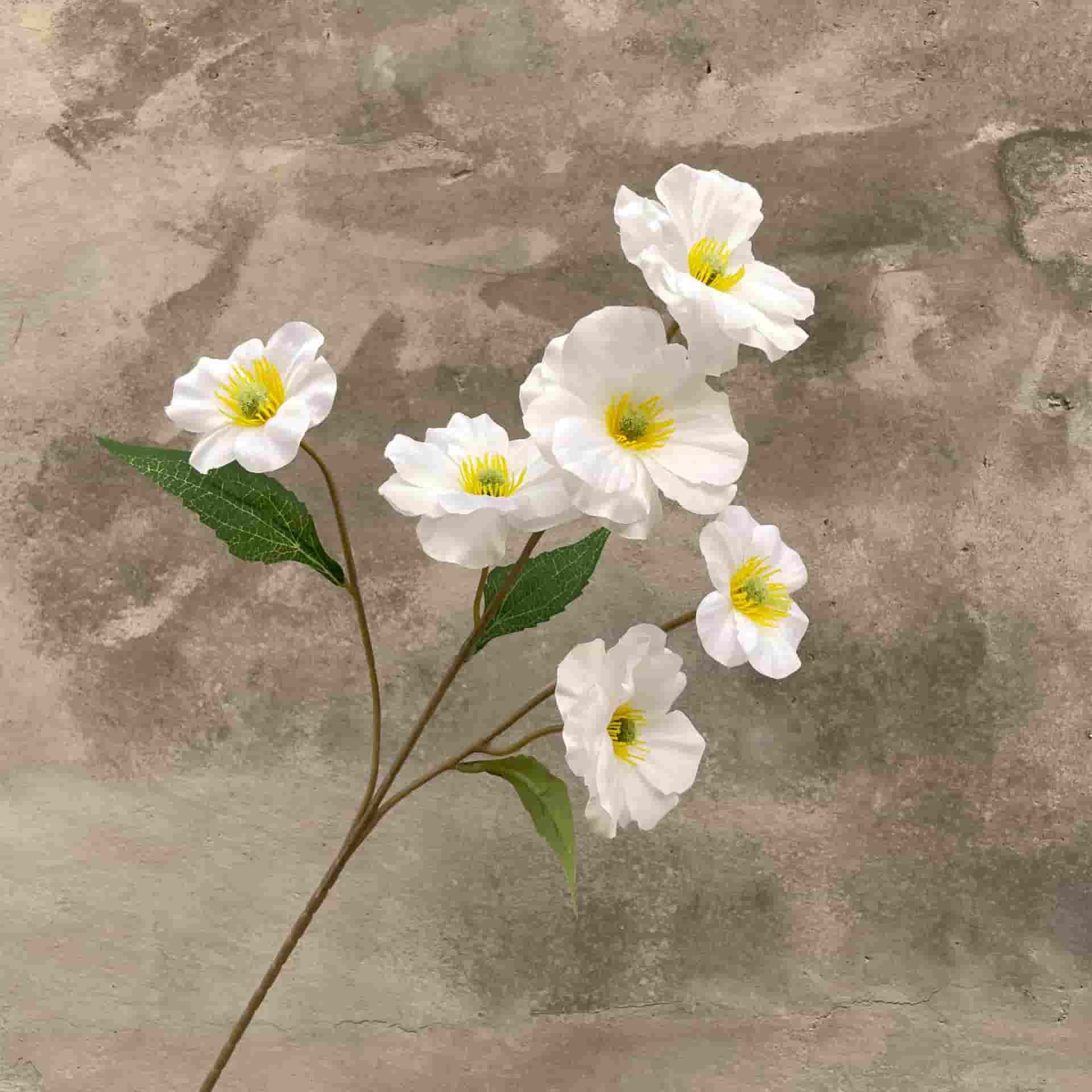 White wedding flower rose Phalaenopsis lily full of hydrangea fake flower white real flower