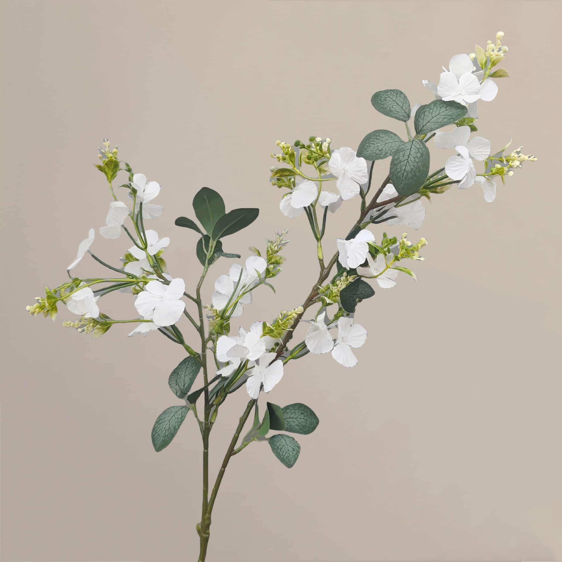 White wedding flower rose Phalaenopsis lily full of hydrangea fake flower white real flower