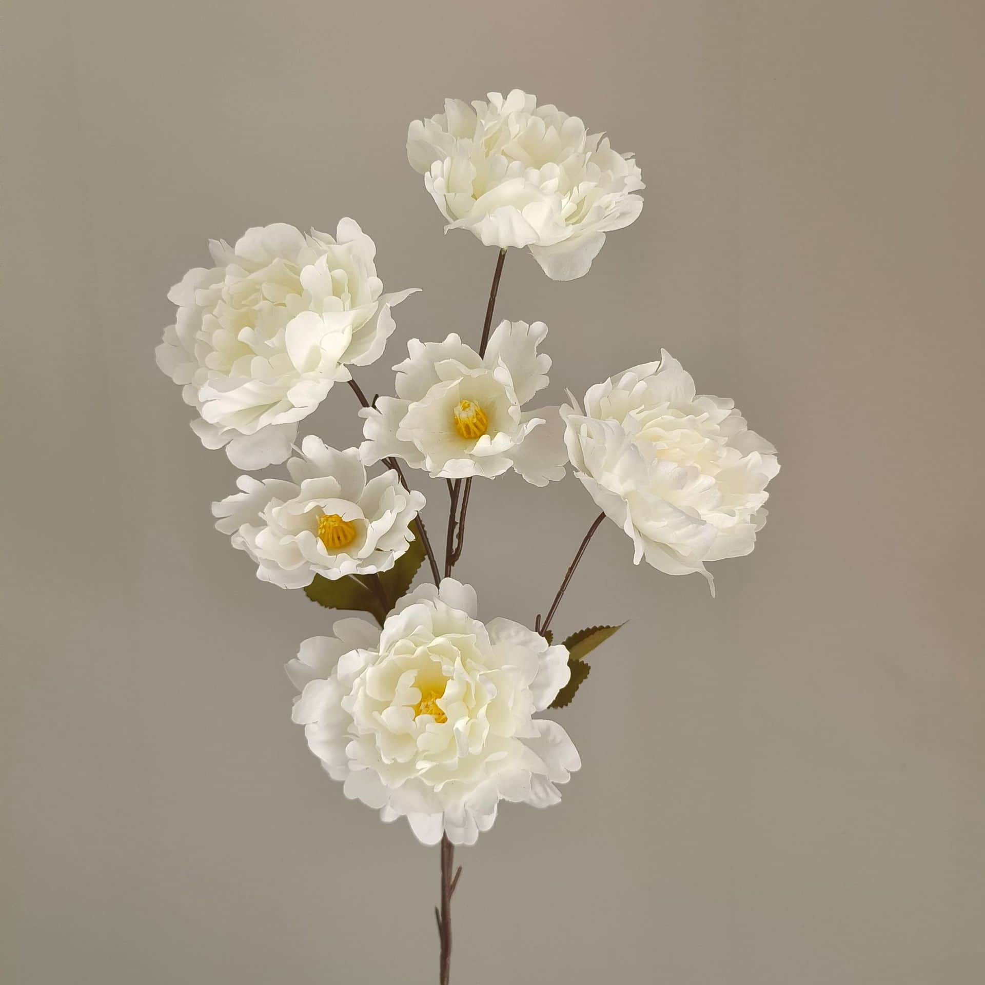 White wedding flower rose Phalaenopsis lily full of hydrangea fake flower white real flower