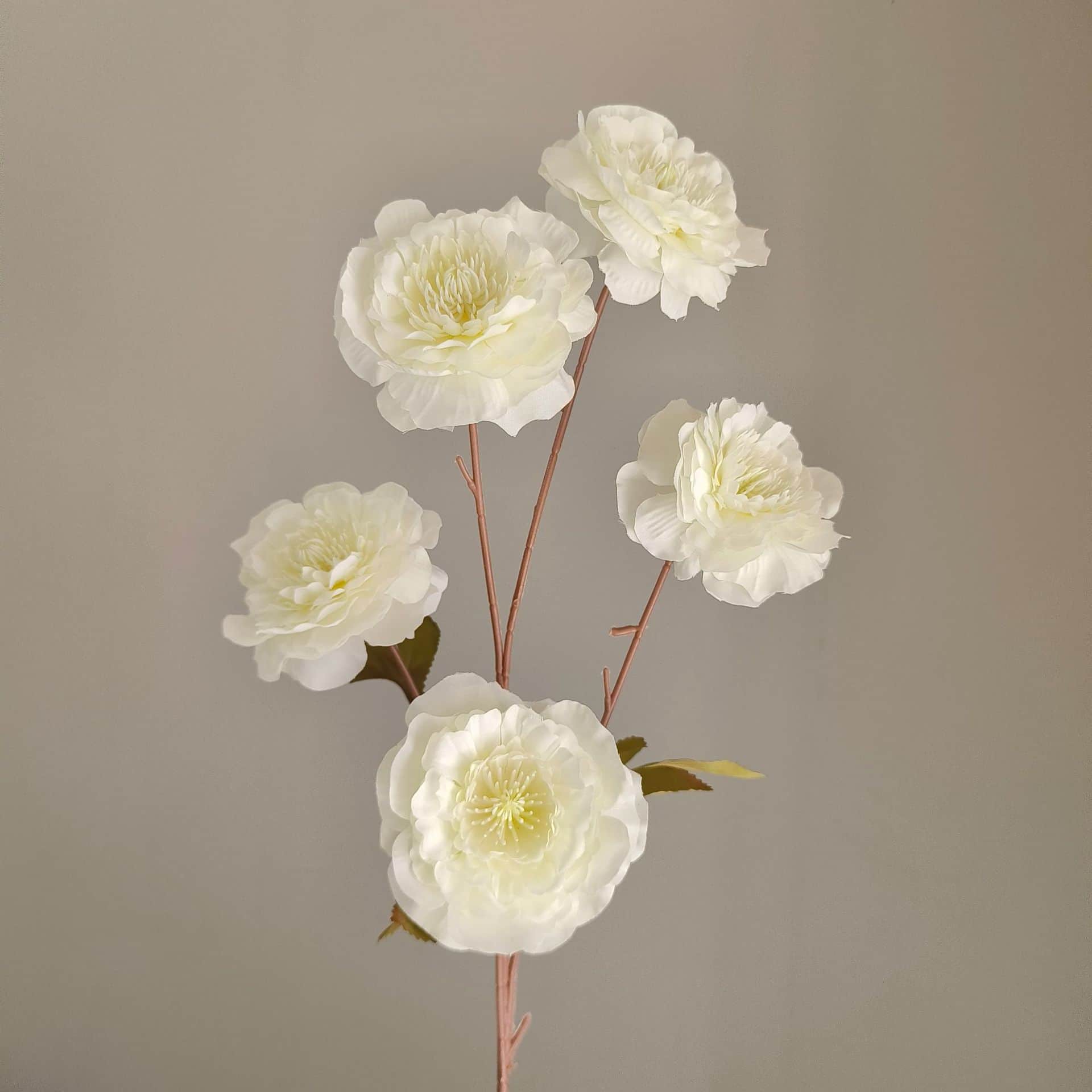 White wedding flower rose Phalaenopsis lily full of hydrangea fake flower white real flower