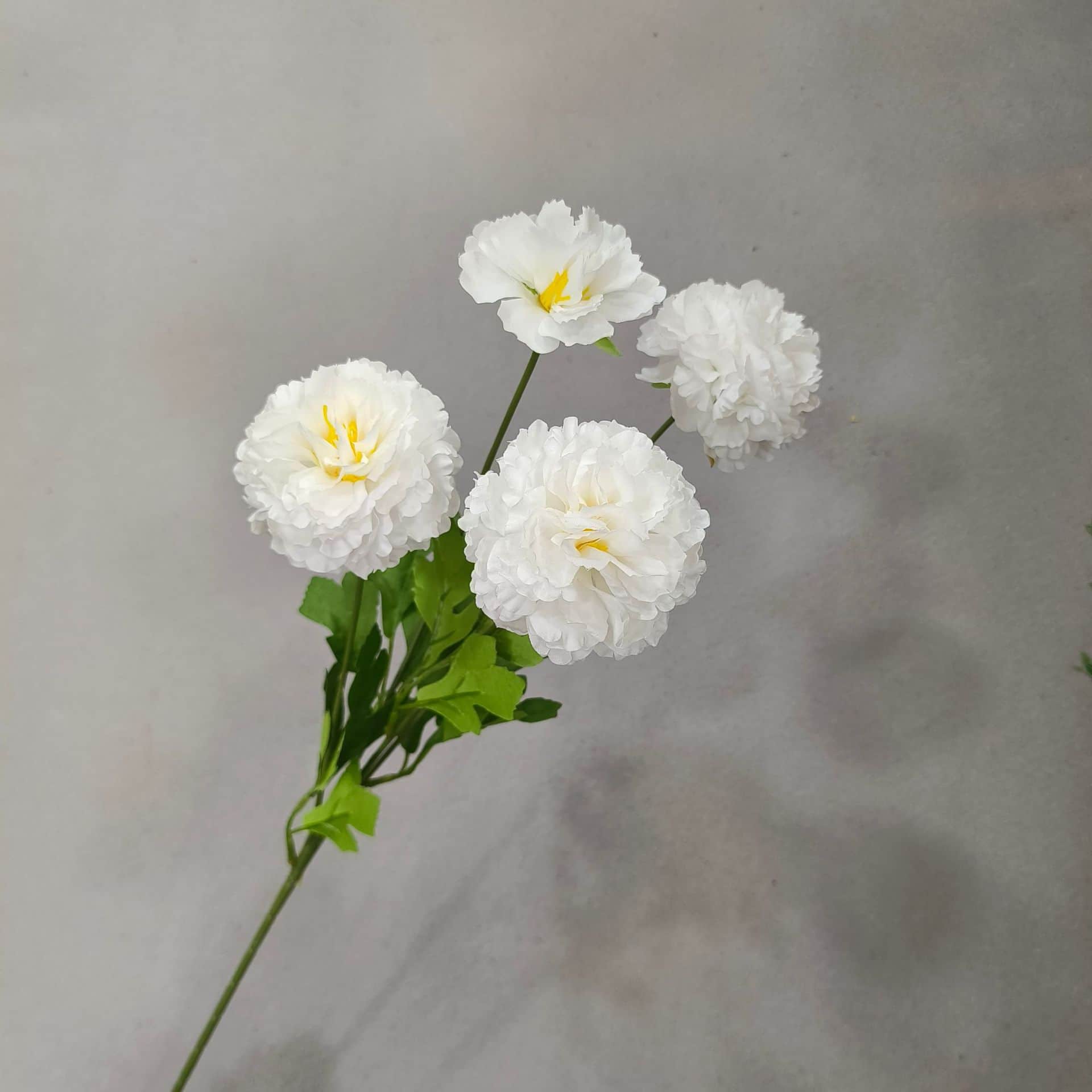 White wedding flower rose Phalaenopsis lily full of hydrangea fake flower white real flower