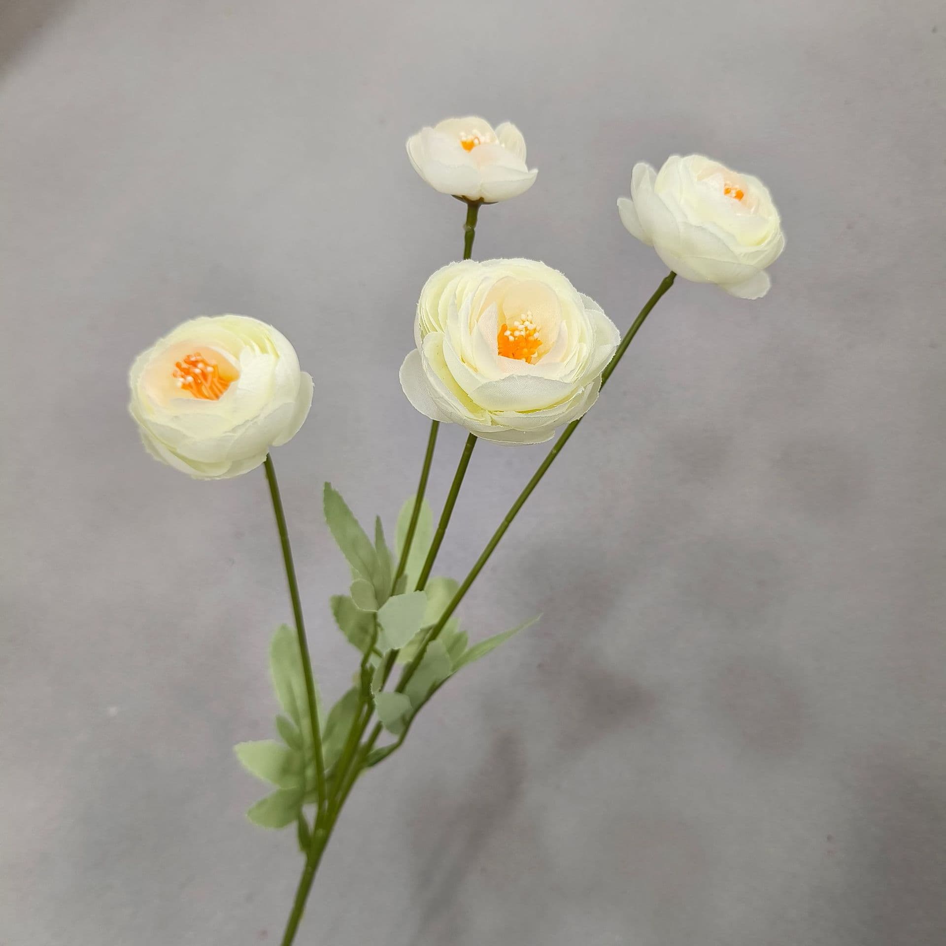 White wedding flower rose Phalaenopsis lily full of hydrangea fake flower white real flower