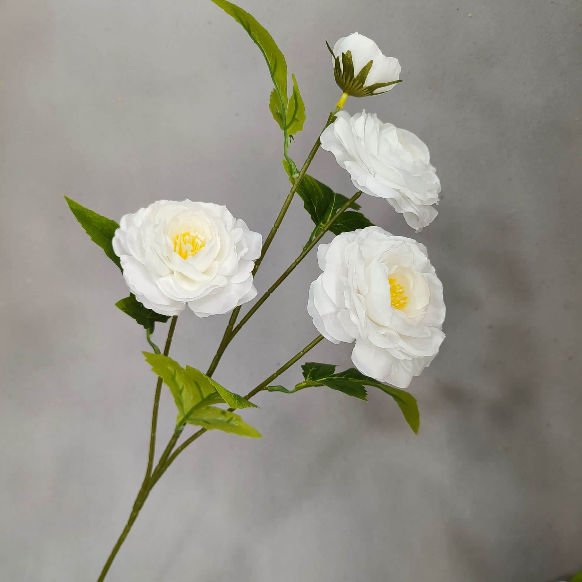 White wedding flower rose Phalaenopsis lily full of hydrangea fake flower white real flower