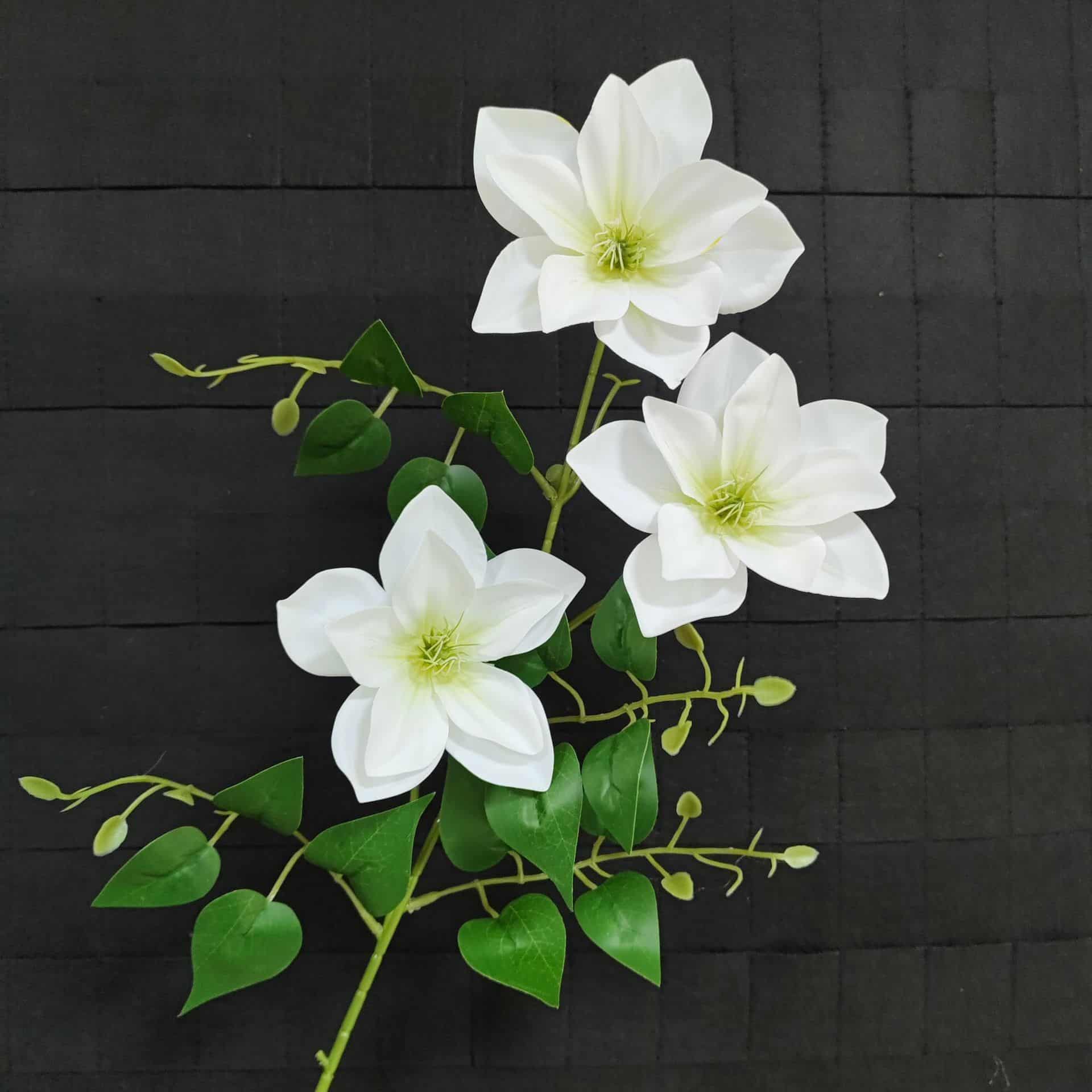 White wedding flower rose Phalaenopsis lily full of hydrangea fake flower white real flower