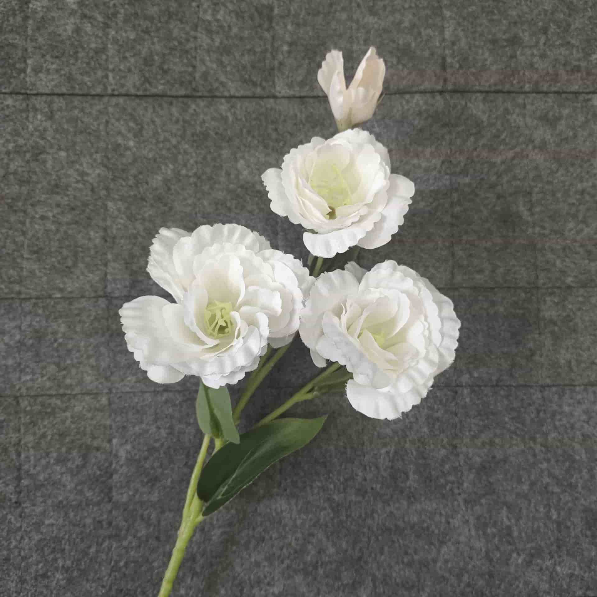 White wedding flower rose Phalaenopsis lily full of hydrangea fake flower white real flower