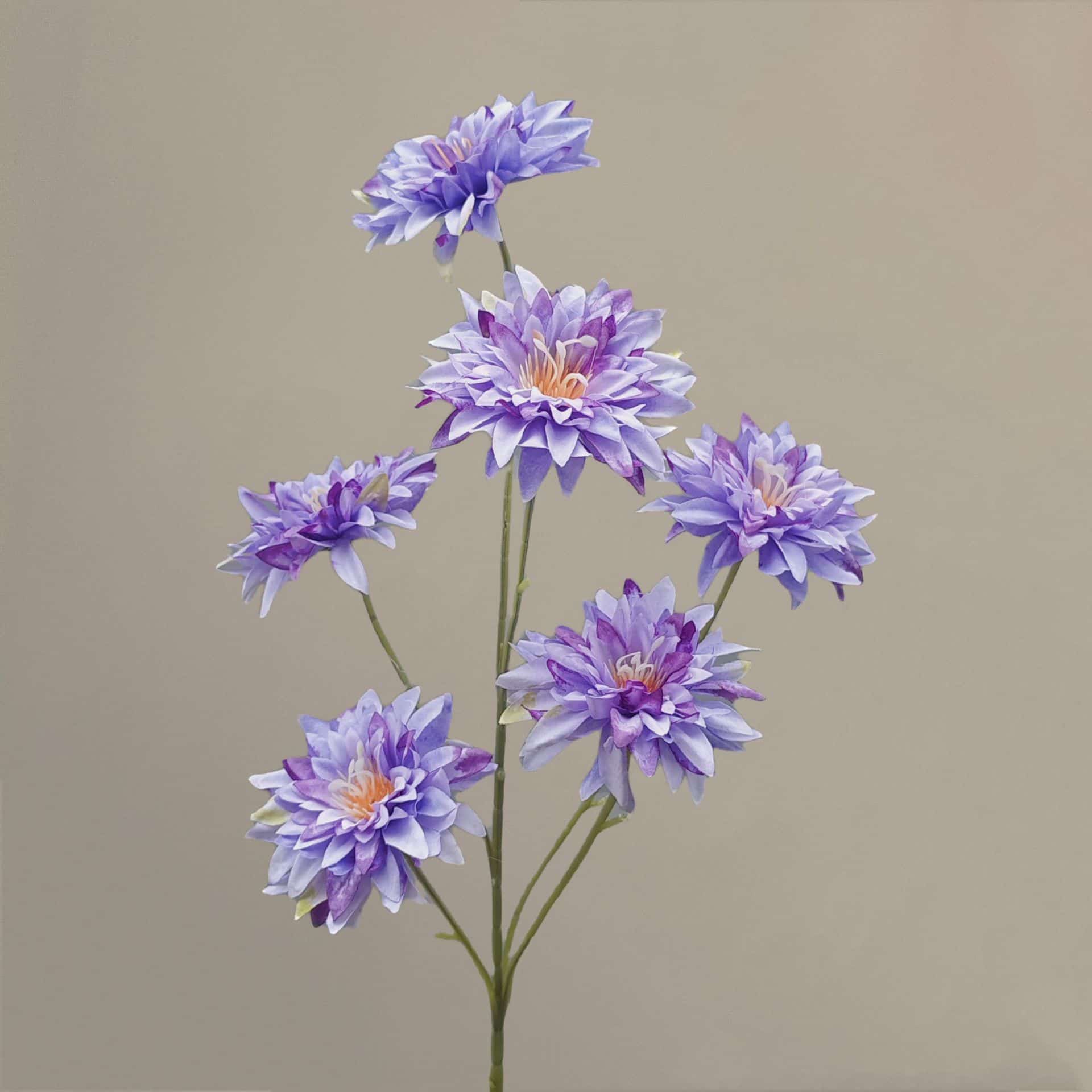 Purple color artificial flower event wedding flowers rose butterfly lily hydrangea fake flower