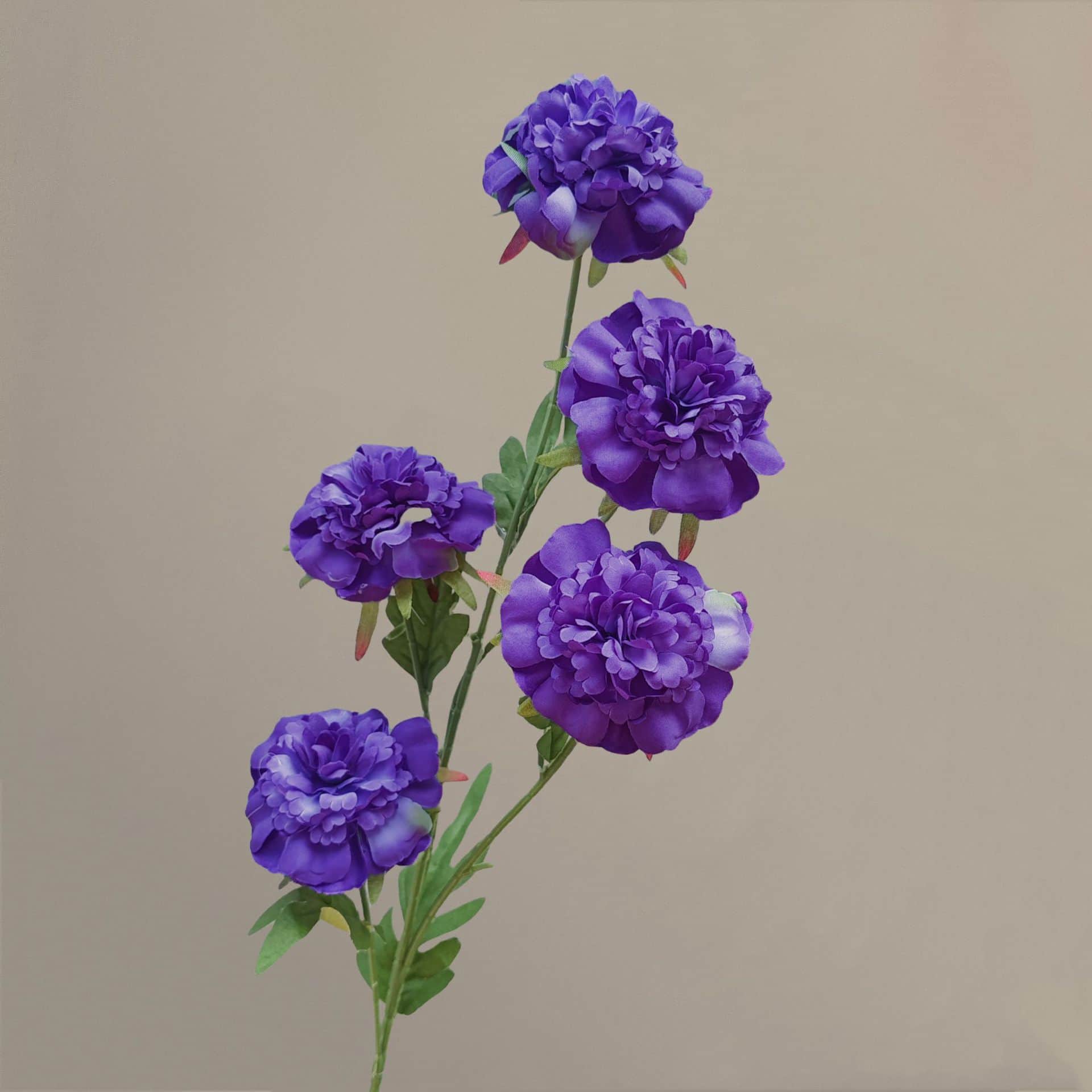 Purple color artificial flower event wedding flowers rose butterfly lily hydrangea fake flower