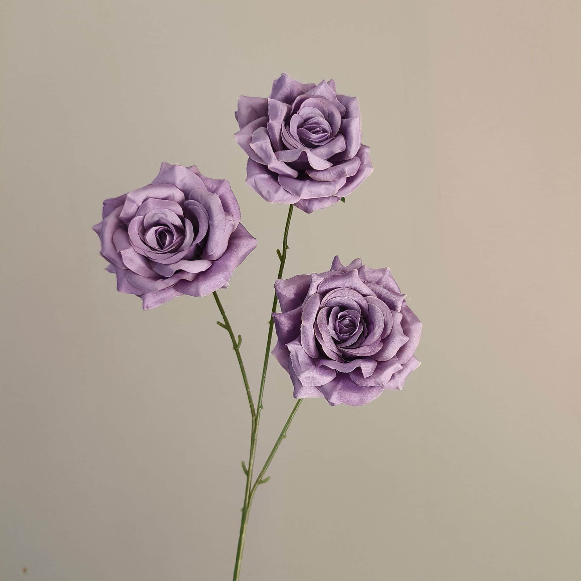 Purple color artificial flower event wedding flowers rose butterfly lily hydrangea fake flower