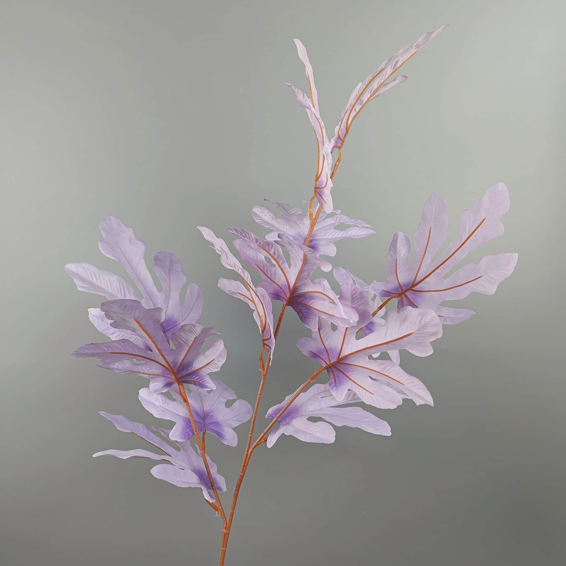 Purple color artificial flower event wedding flowers rose butterfly lily hydrangea fake flower