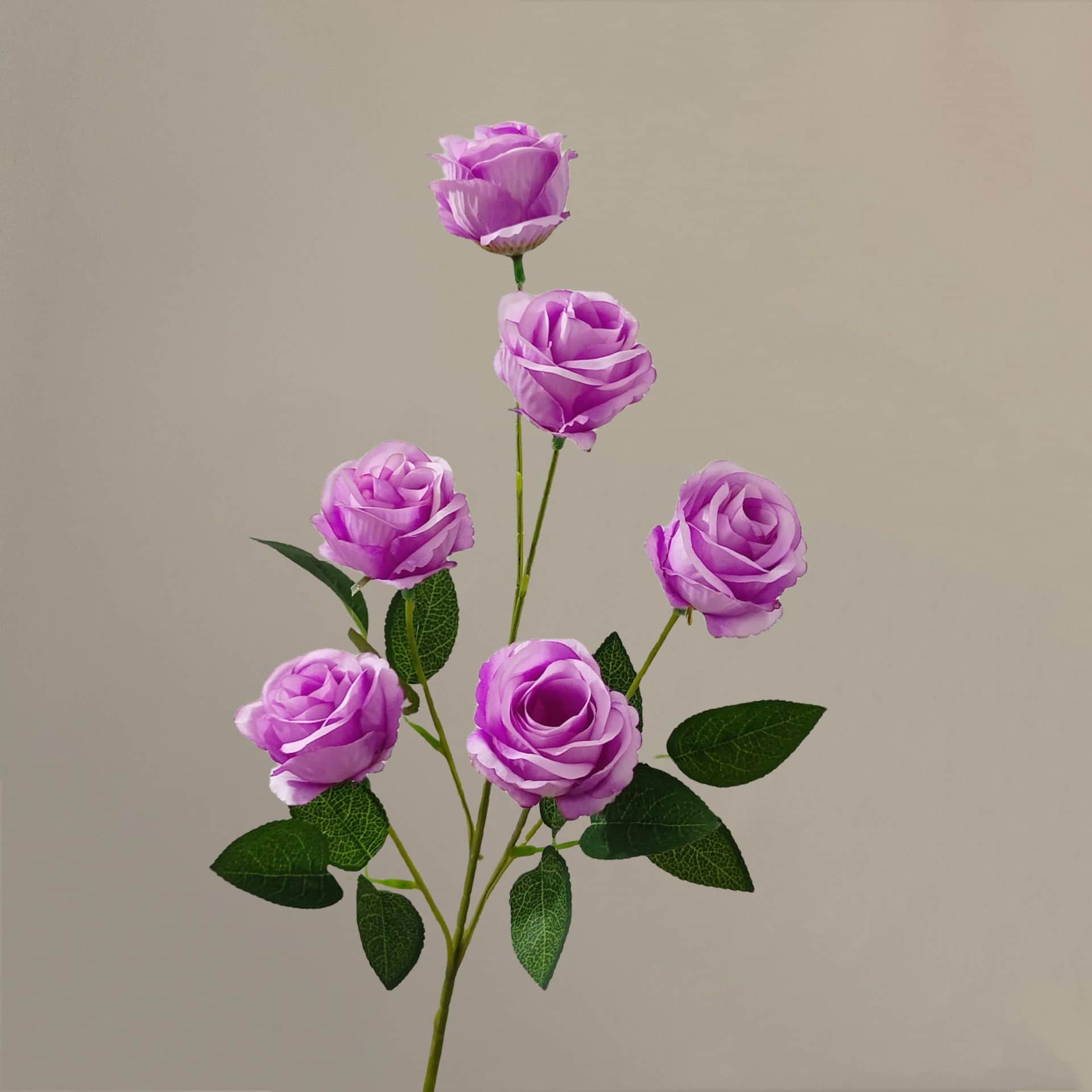 Purple color artificial flower event wedding flowers rose butterfly lily hydrangea fake flower