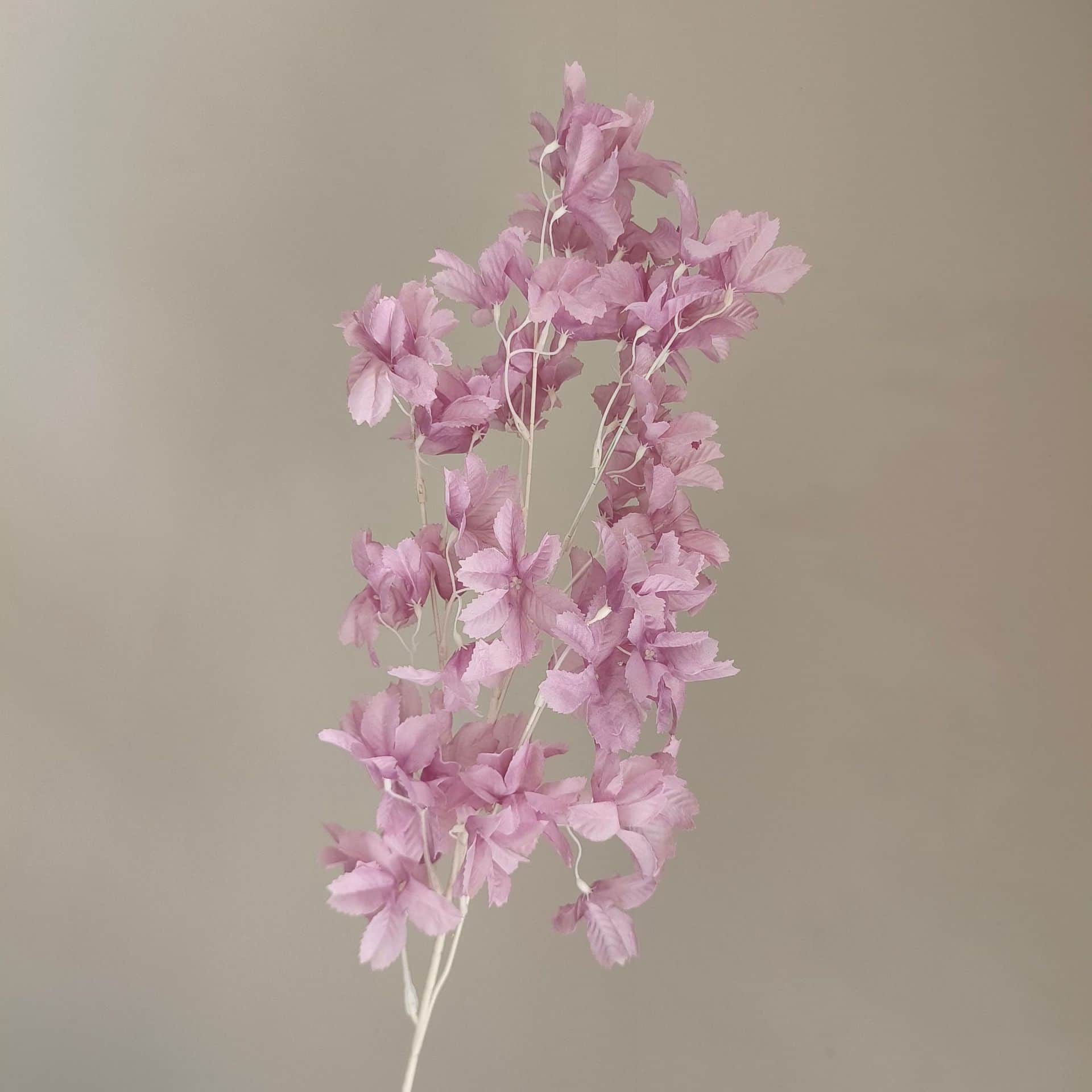 Purple color artificial flower event wedding flowers rose butterfly lily hydrangea fake flower