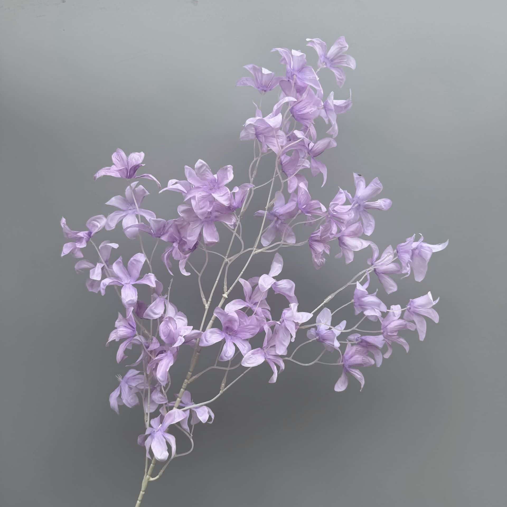 Purple color artificial flower event wedding flowers rose butterfly lily hydrangea fake flower