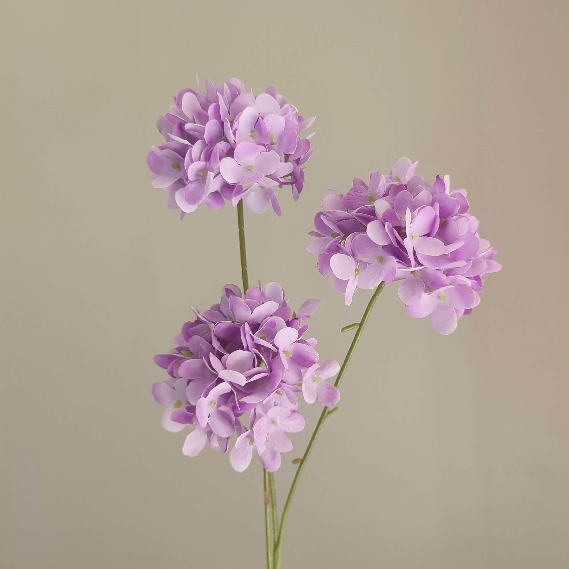 Purple color artificial flower event wedding flowers rose butterfly lily hydrangea fake flower