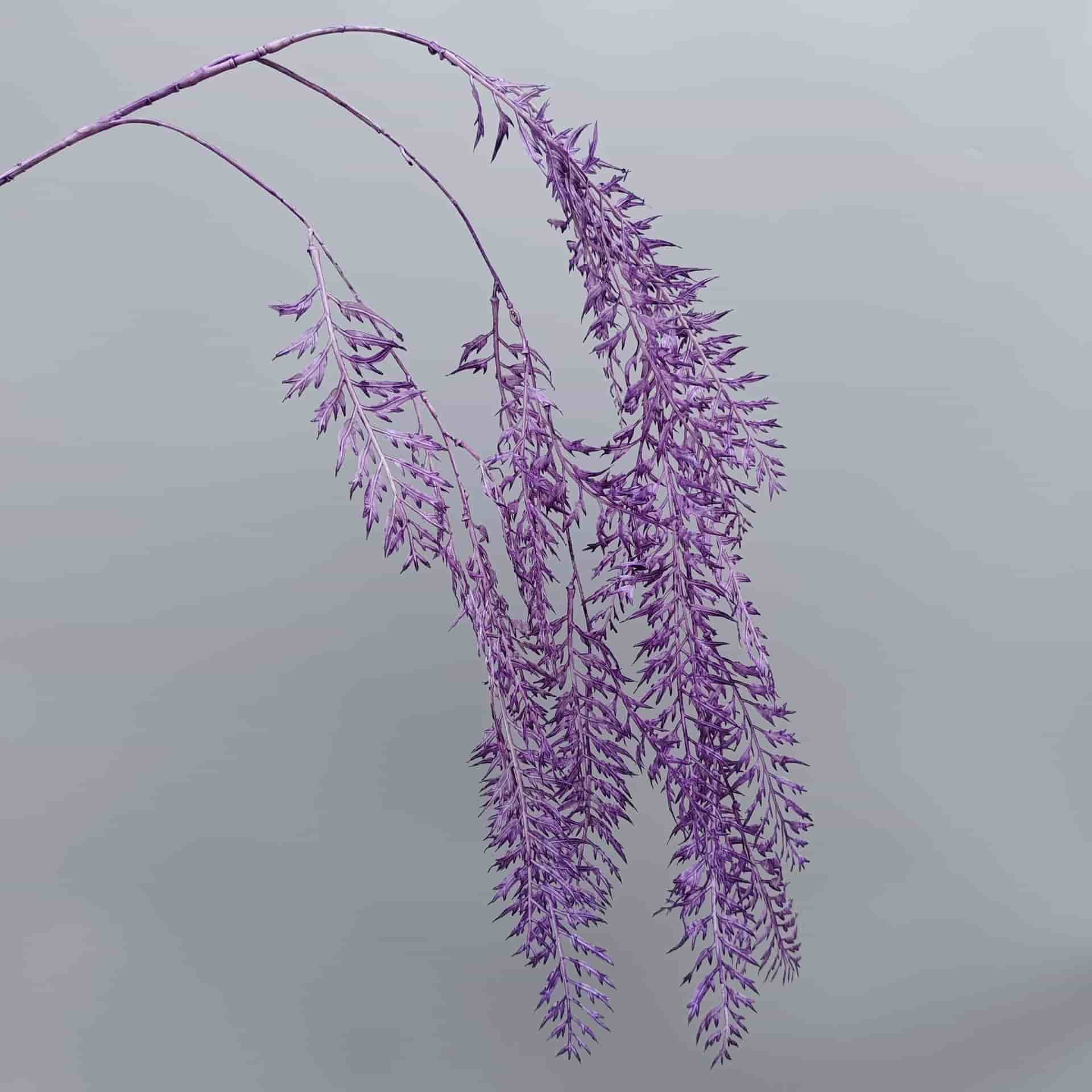 Purple color artificial flower event wedding flowers rose butterfly lily hydrangea fake flower