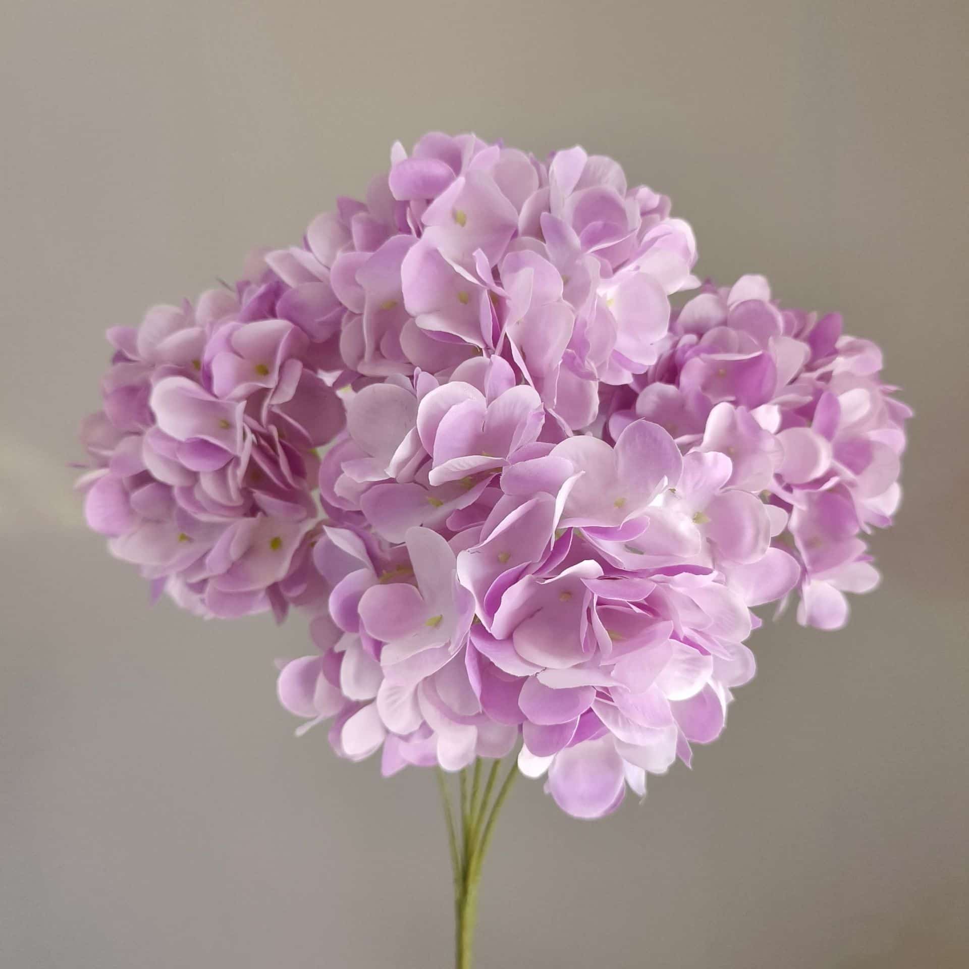 Purple color artificial flower event wedding flowers rose butterfly lily hydrangea fake flower