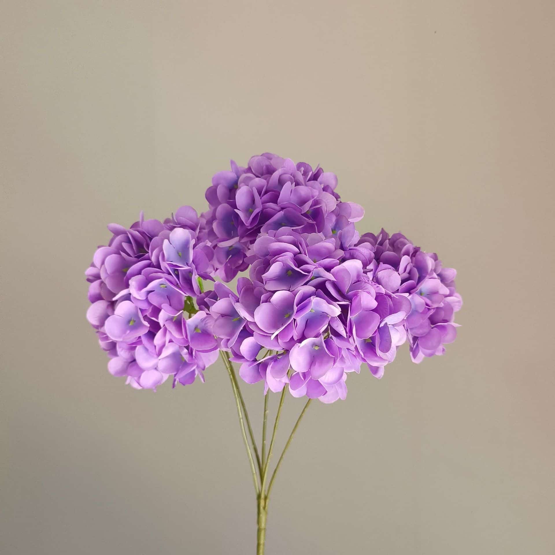 Purple color artificial flower event wedding flowers rose butterfly lily hydrangea fake flower