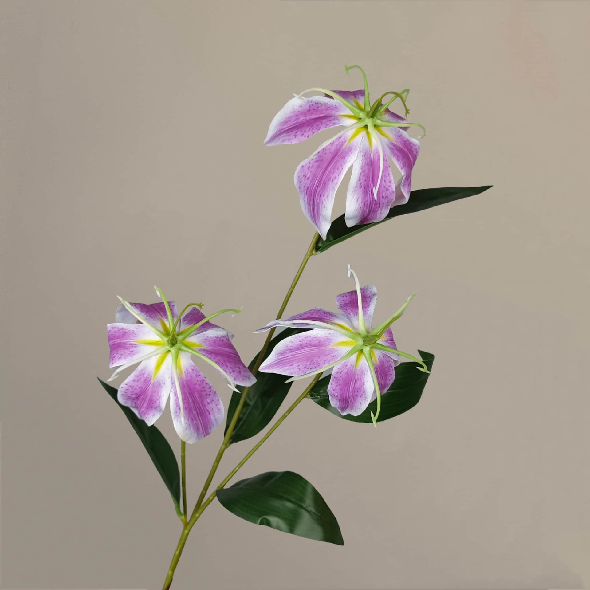 Purple color artificial flower event wedding flowers rose butterfly lily hydrangea fake flower