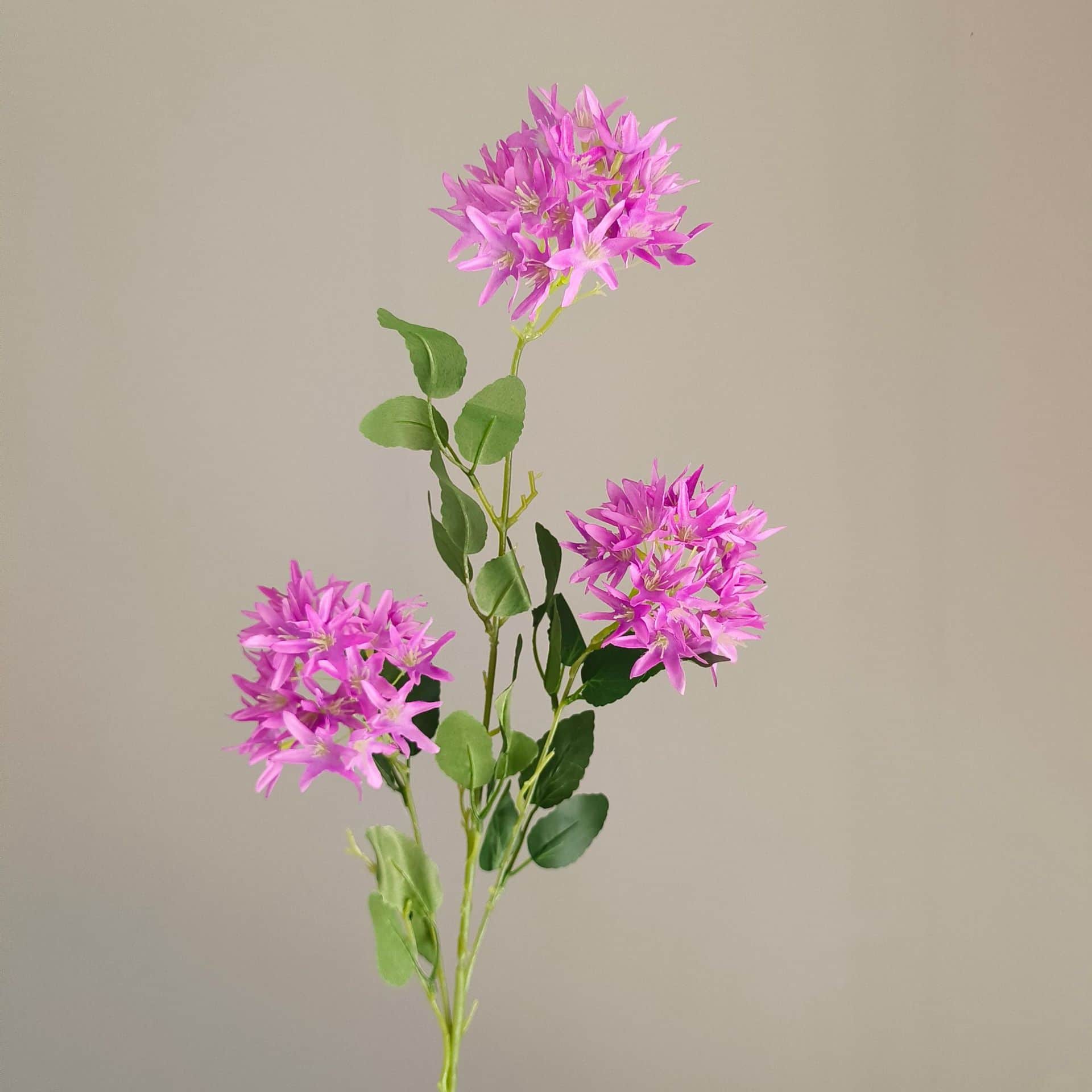 Purple color artificial flower event wedding flowers rose butterfly lily hydrangea fake flower