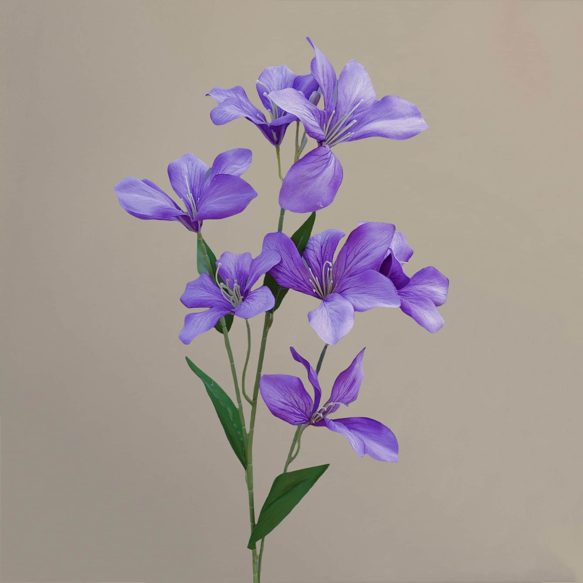 Purple color artificial flower event wedding flowers rose butterfly lily hydrangea fake flower