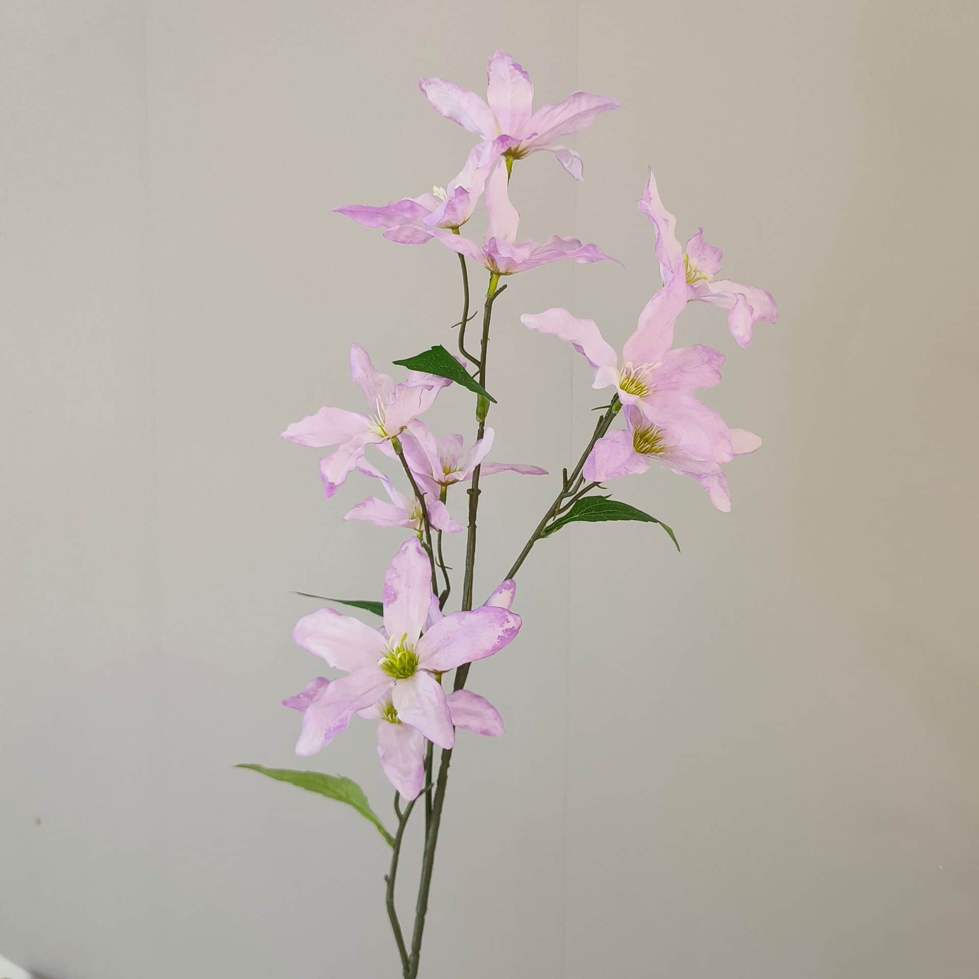 Purple color artificial flower event wedding flowers rose butterfly lily hydrangea fake flower