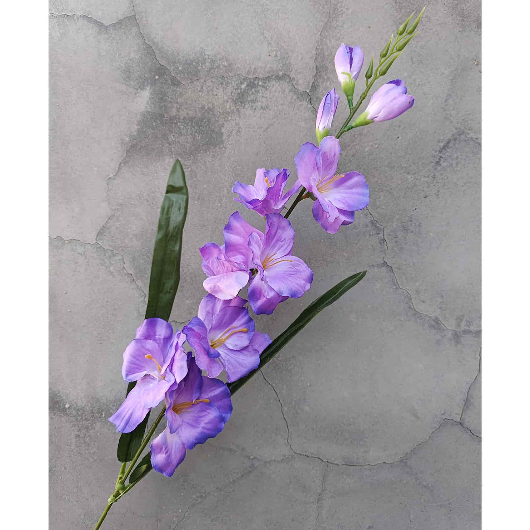 Purple color artificial flower event wedding flowers rose butterfly lily hydrangea fake flower