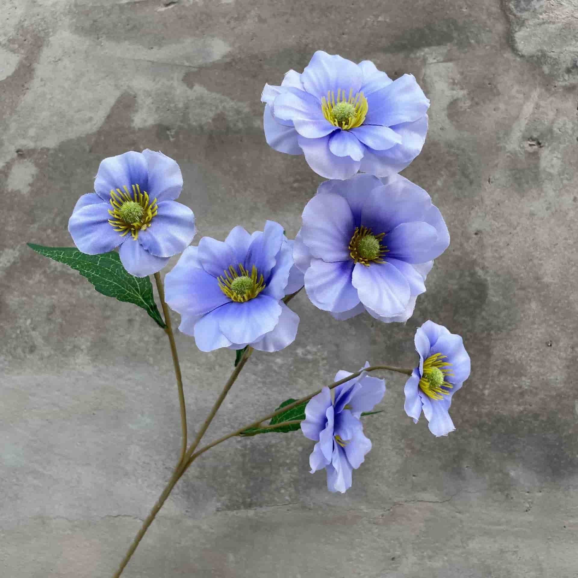 Purple color artificial flower event wedding flowers rose butterfly lily hydrangea fake flower