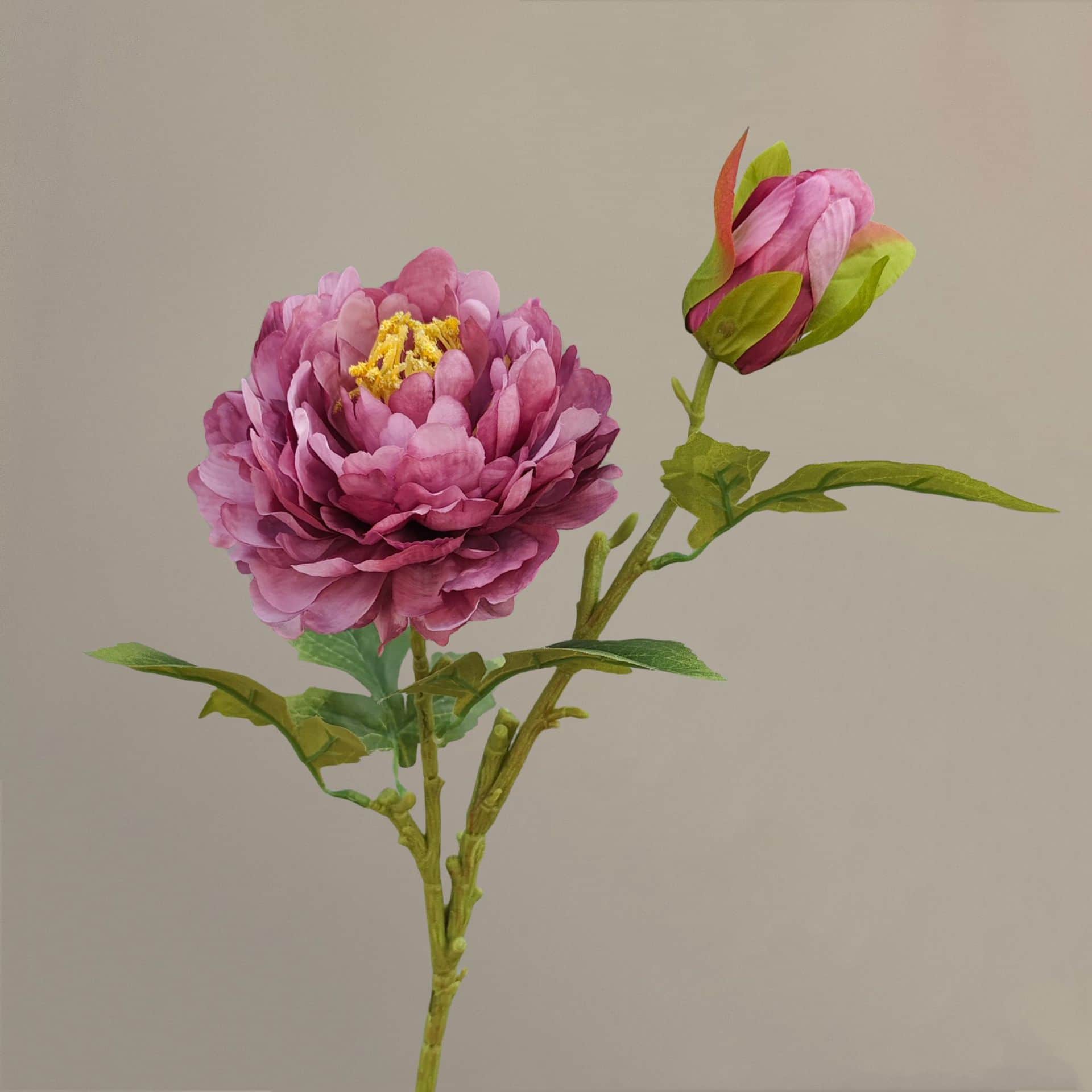 Purple color artificial flower event wedding flowers rose butterfly lily hydrangea fake flower