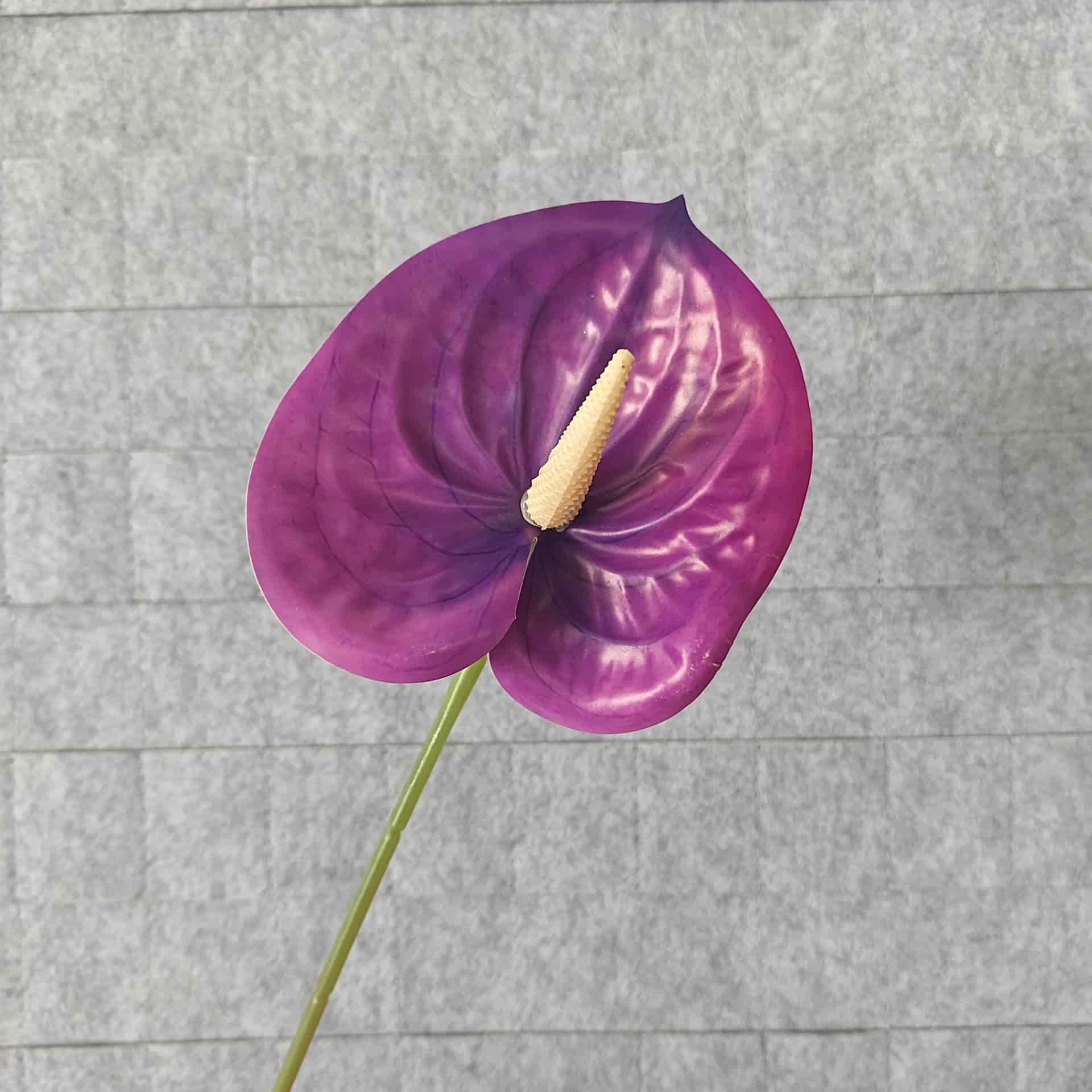 Purple color artificial flower event wedding flowers rose butterfly lily hydrangea fake flower