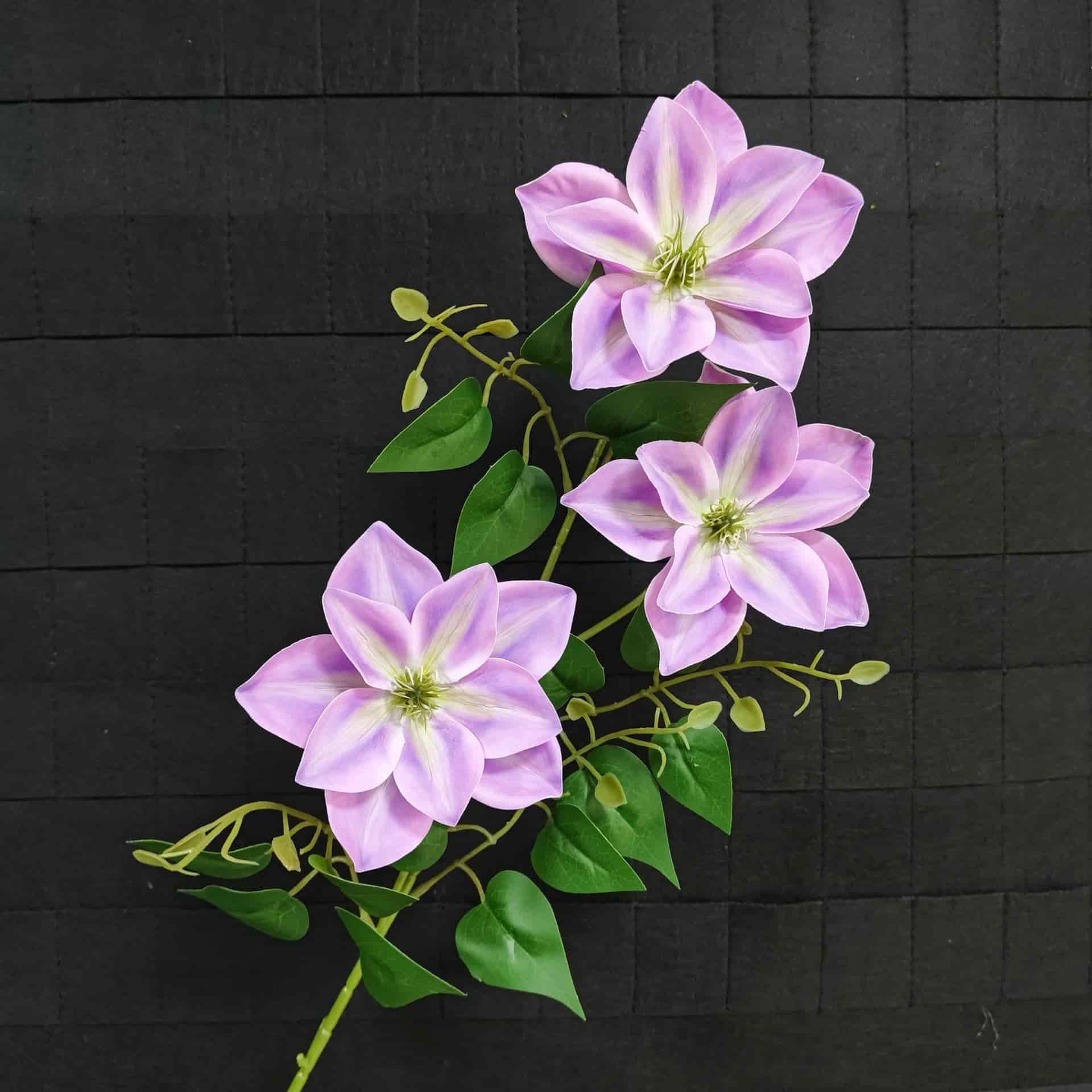 Purple color artificial flower event wedding flowers rose butterfly lily hydrangea fake flower