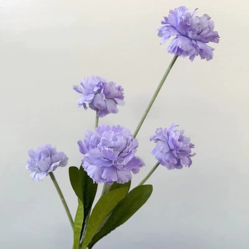 Purple color artificial flower event wedding flowers rose butterfly lily hydrangea fake flower