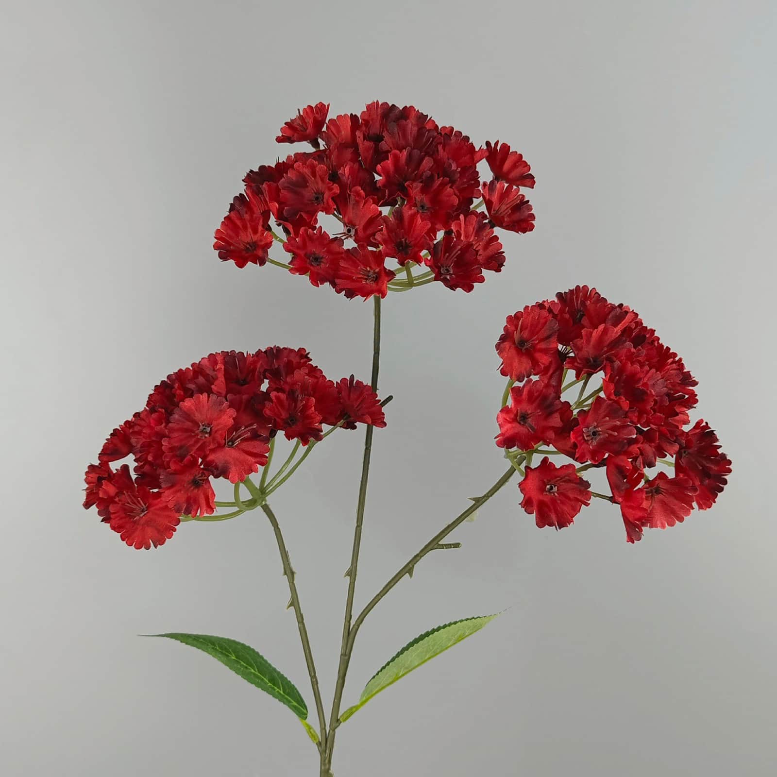 Red artificial flowers faux flower wedding flowers roses Phalaenopsis lily full star hydrangea 