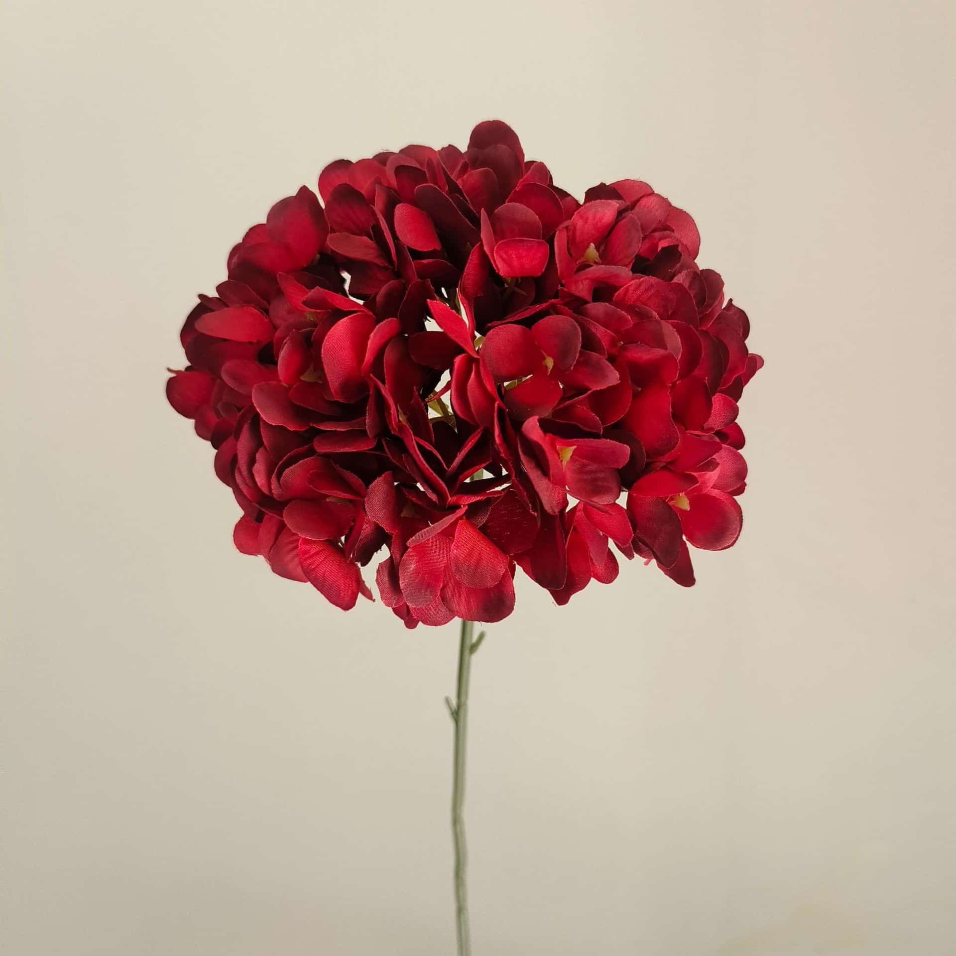 Red artificial flowers faux flower wedding flowers roses Phalaenopsis lily full star hydrangea 