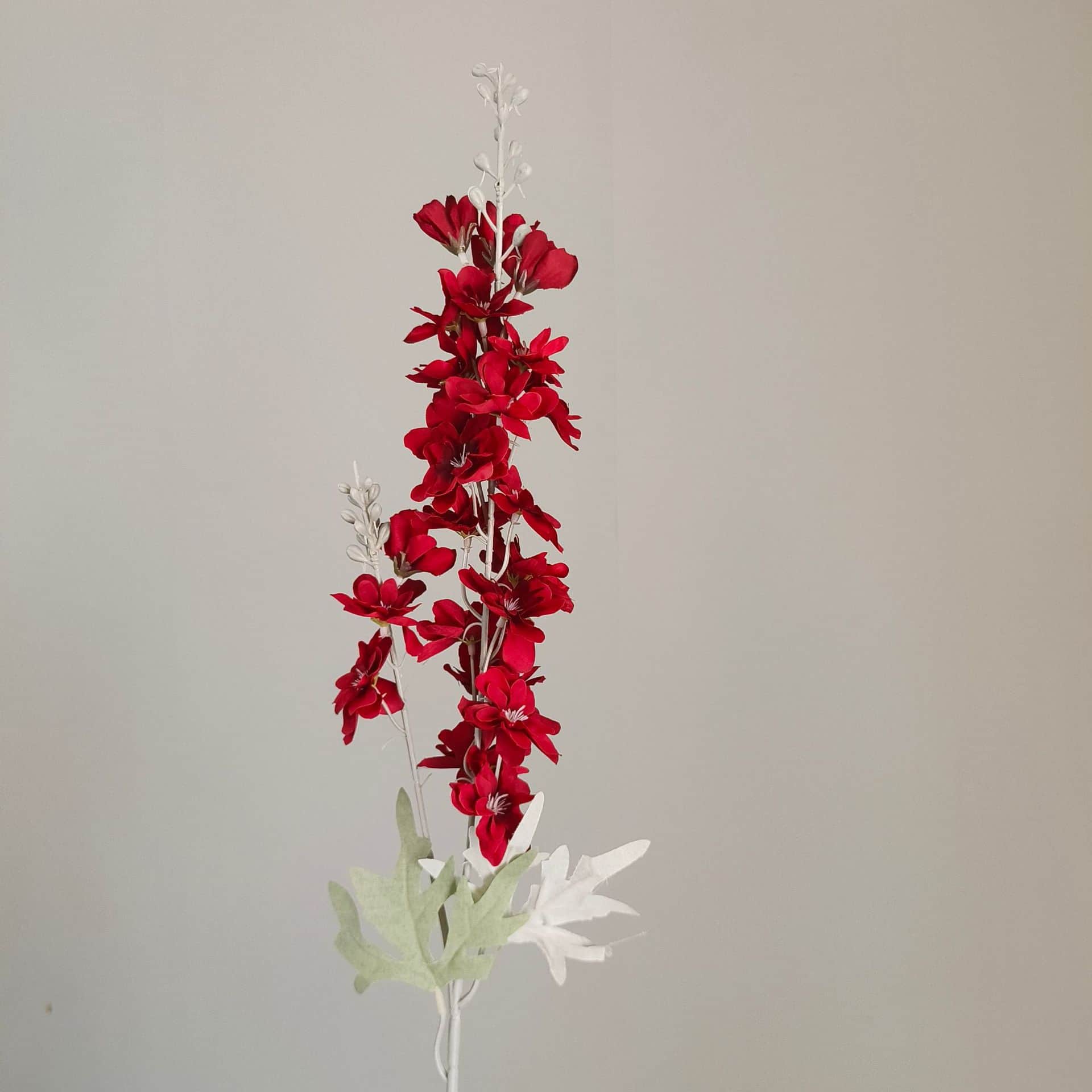 Red artificial flowers faux flower wedding flowers roses Phalaenopsis lily full star hydrangea 