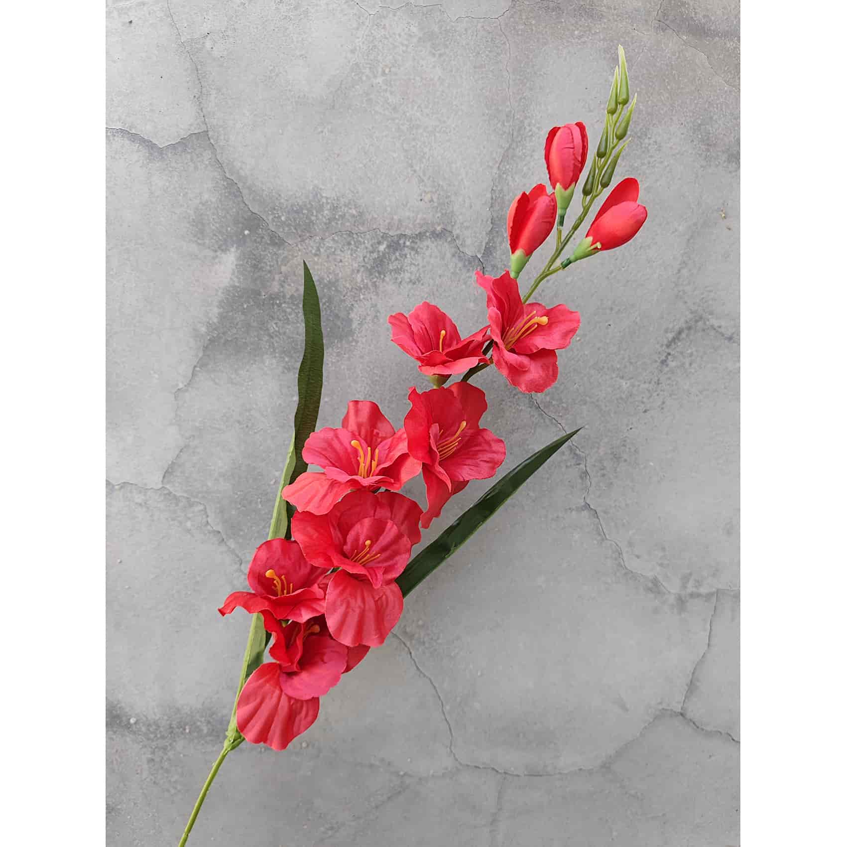 Red artificial flowers faux flower wedding flowers roses Phalaenopsis lily full star hydrangea 