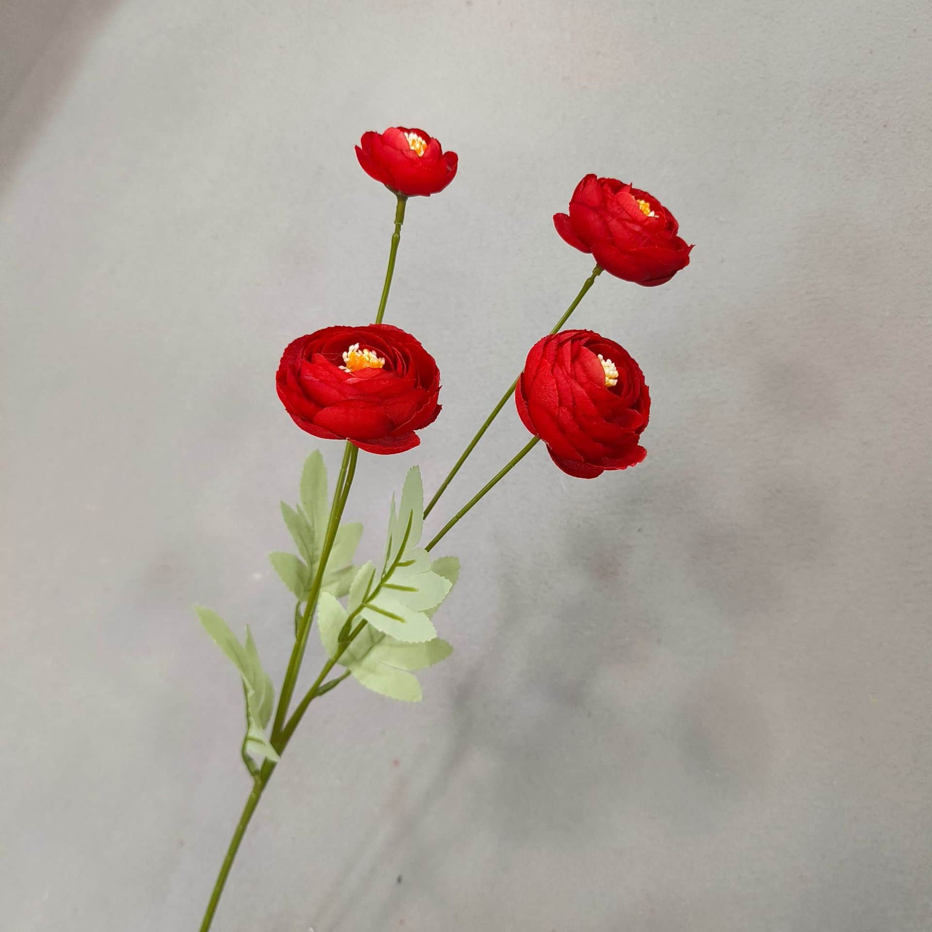 Red artificial flowers faux flower wedding flowers roses Phalaenopsis lily full star hydrangea 