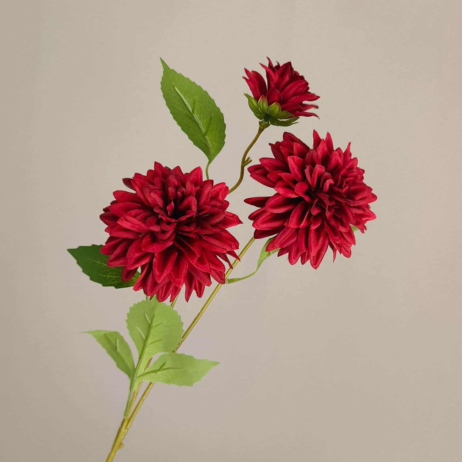 Red artificial flowers faux flower wedding flowers roses Phalaenopsis lily full star hydrangea 