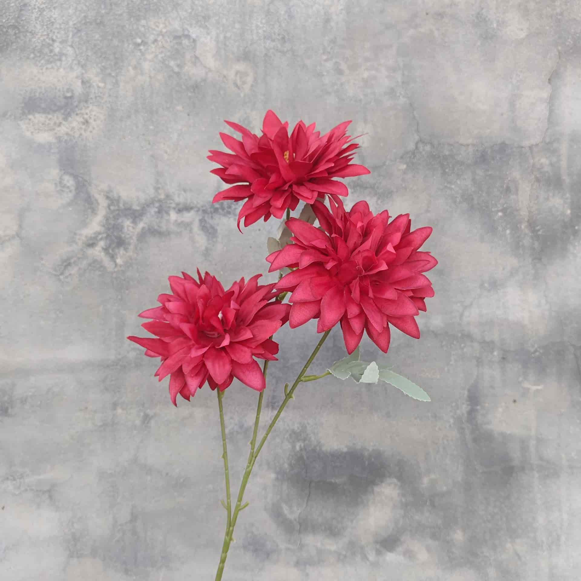 Red artificial flowers faux flower wedding flowers roses Phalaenopsis lily full star hydrangea 