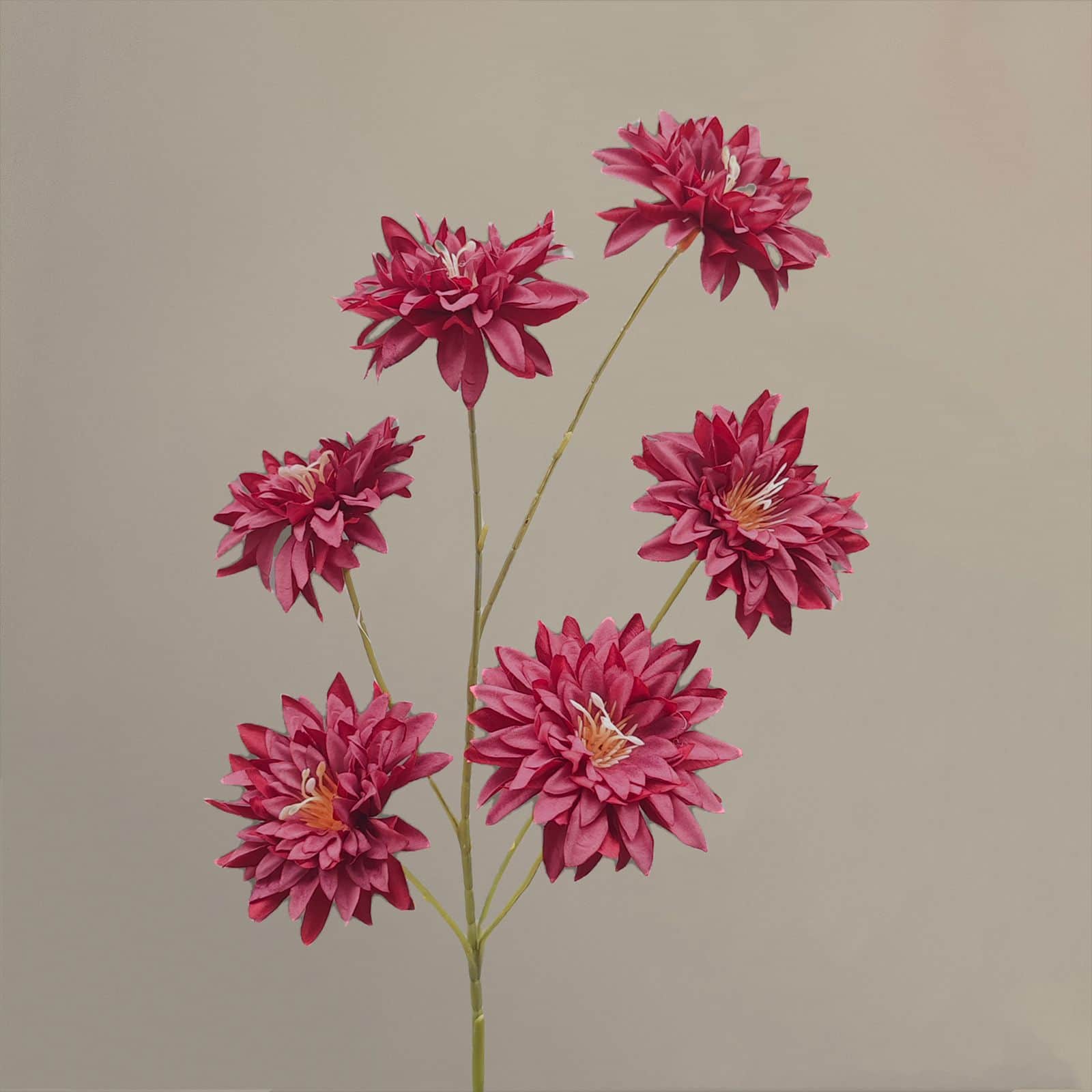 Red artificial flowers faux flower wedding flowers roses Phalaenopsis lily full star hydrangea 