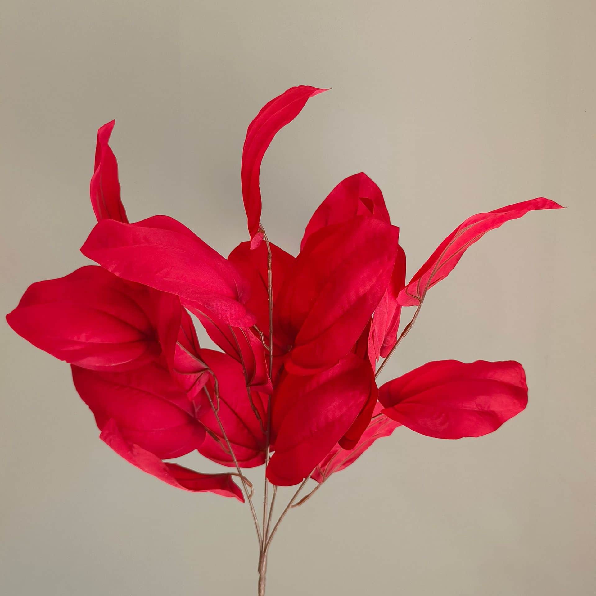 Red artificial flowers faux flower wedding flowers roses Phalaenopsis lily full star hydrangea 