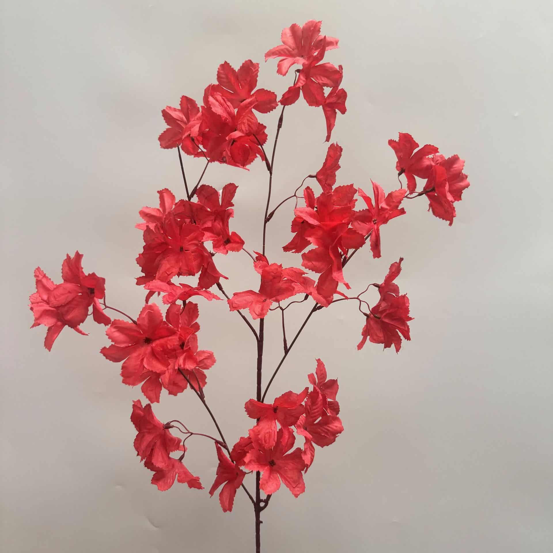 Red artificial flowers faux flower wedding flowers roses Phalaenopsis lily full star hydrangea 