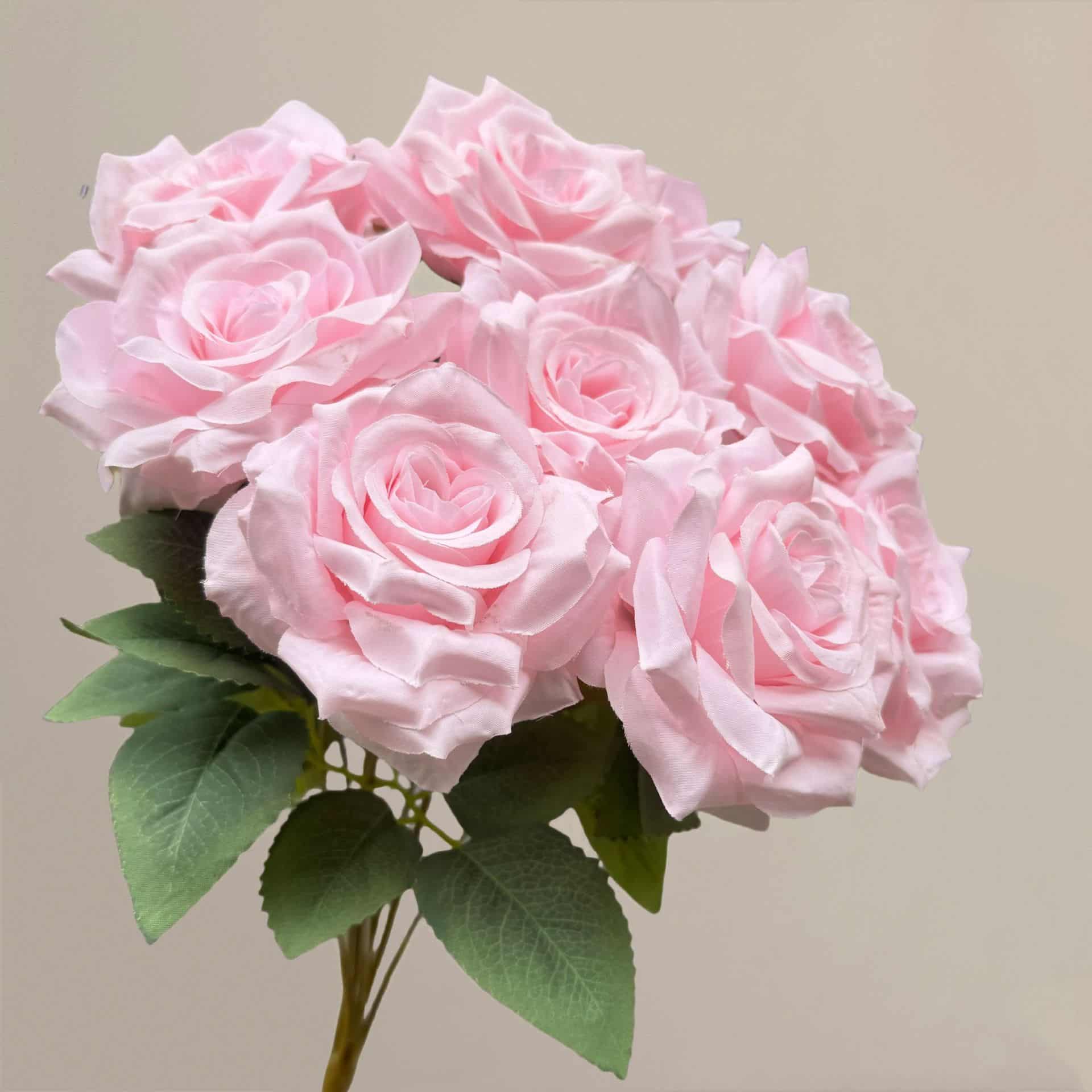 Pink artificial flowers wedding flowers arrangement faux hydrangea 