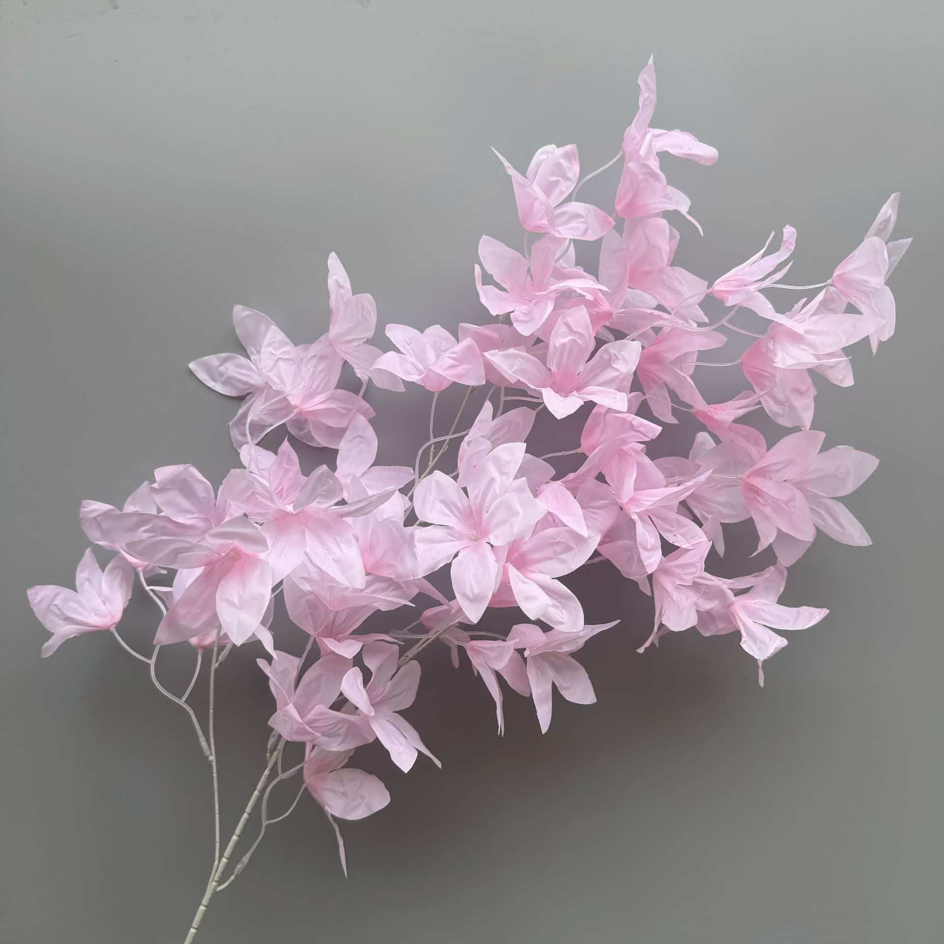 Pink artificial flowers wedding flowers arrangement faux hydrangea 