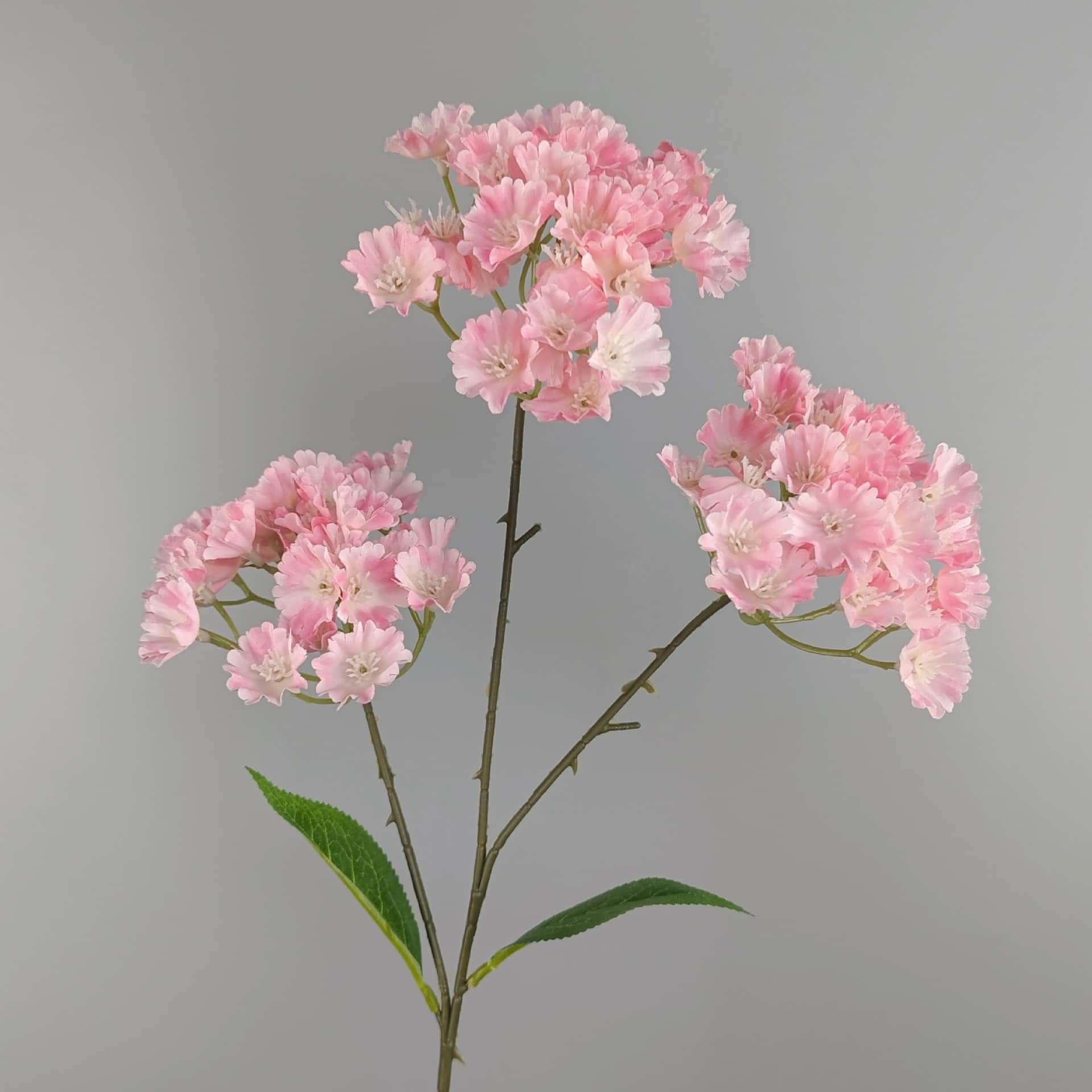 Pink artificial flowers wedding flowers arrangement faux hydrangea 